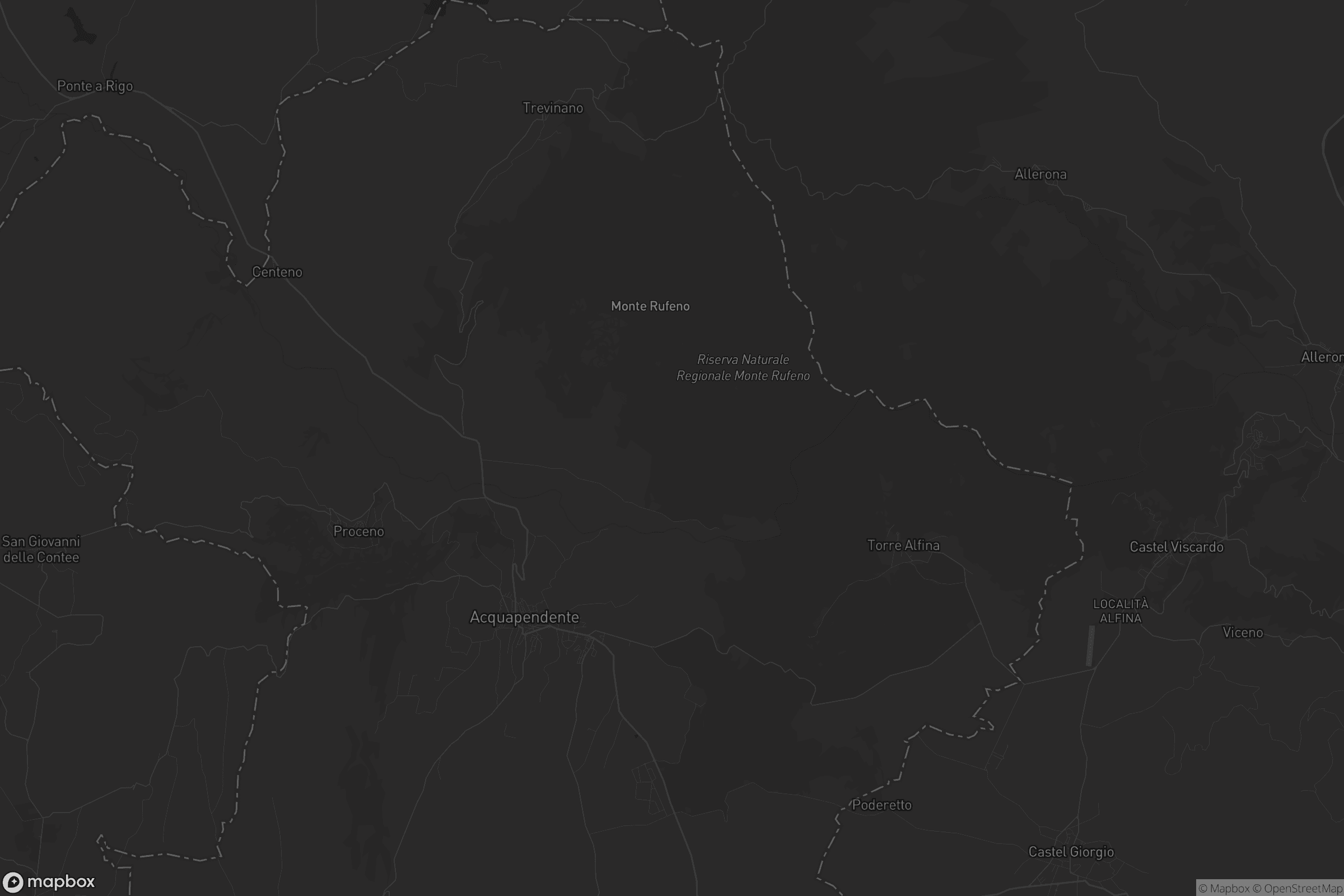 Mappa di Acquapendente