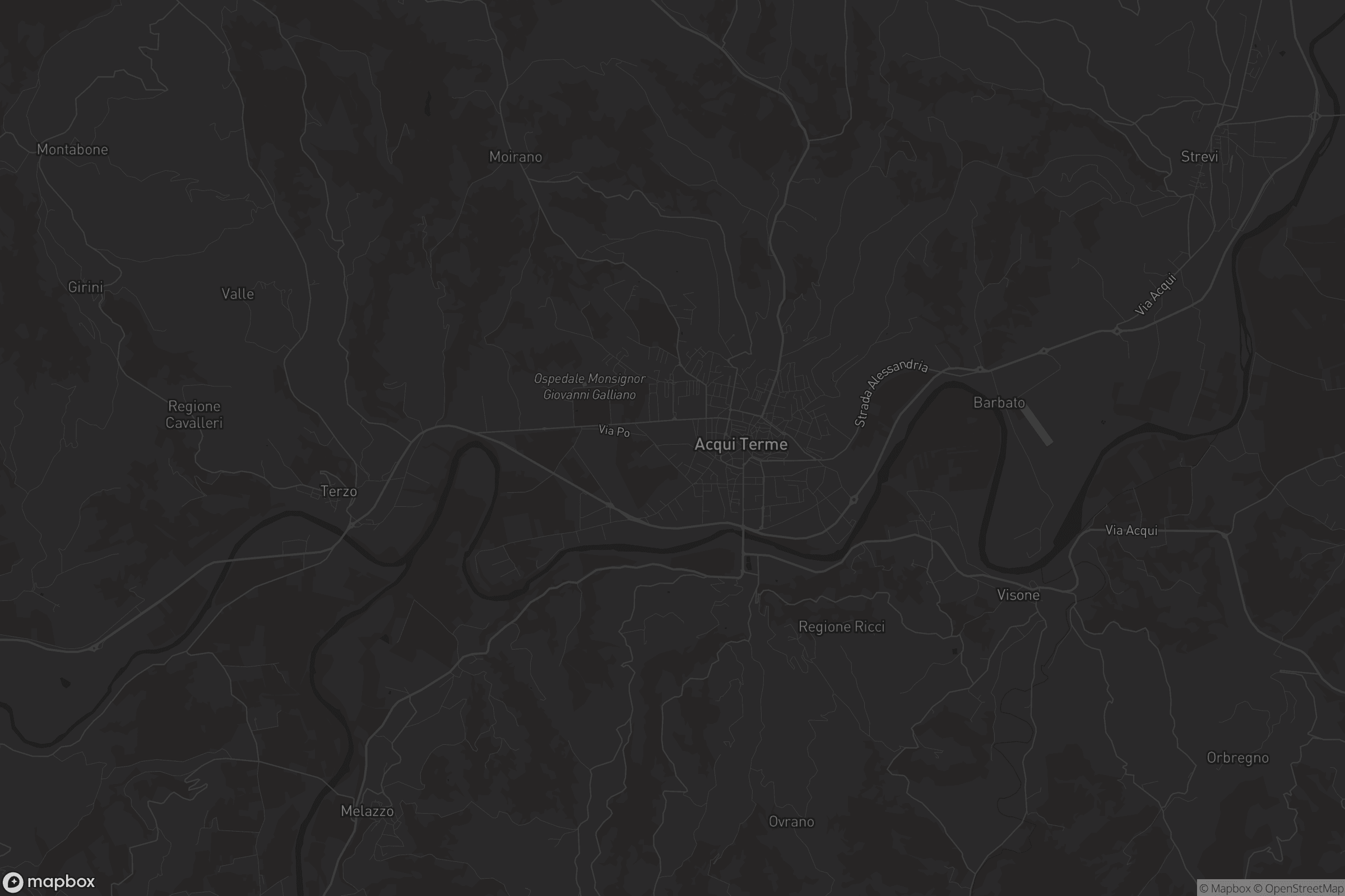 Mappa di Acqui Terme