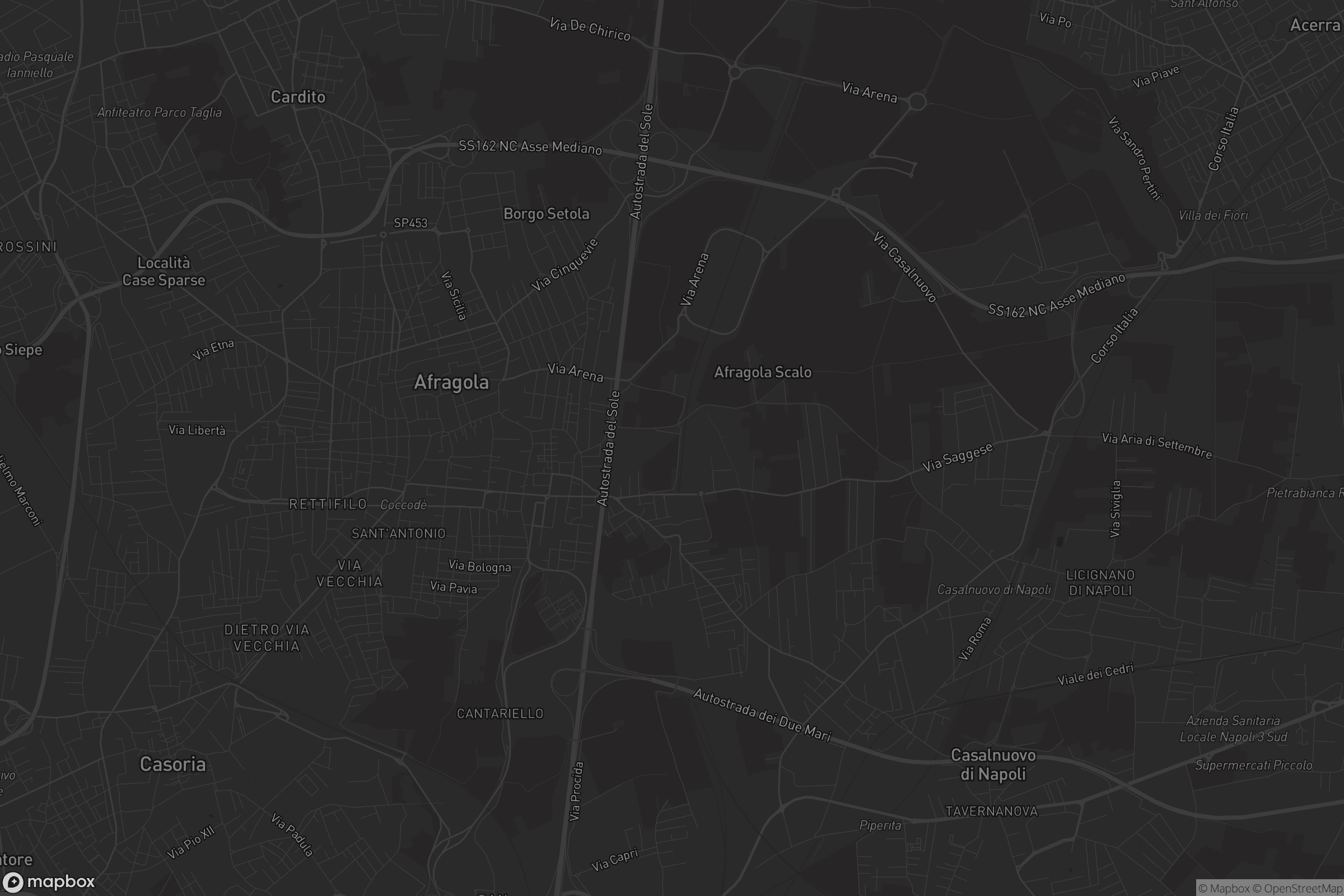 Mappa di Afragola