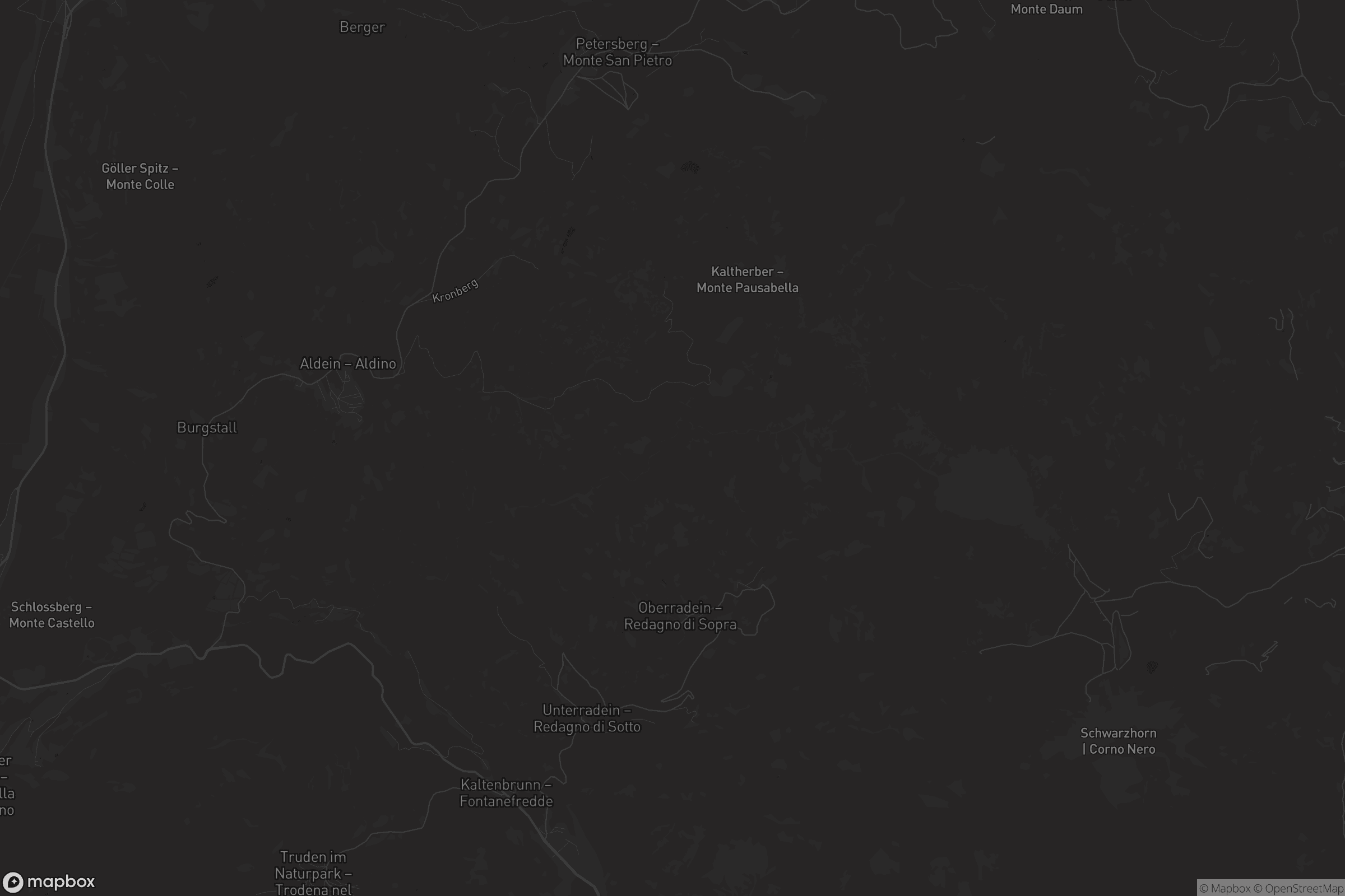 Mappa di Aldein - Aldino