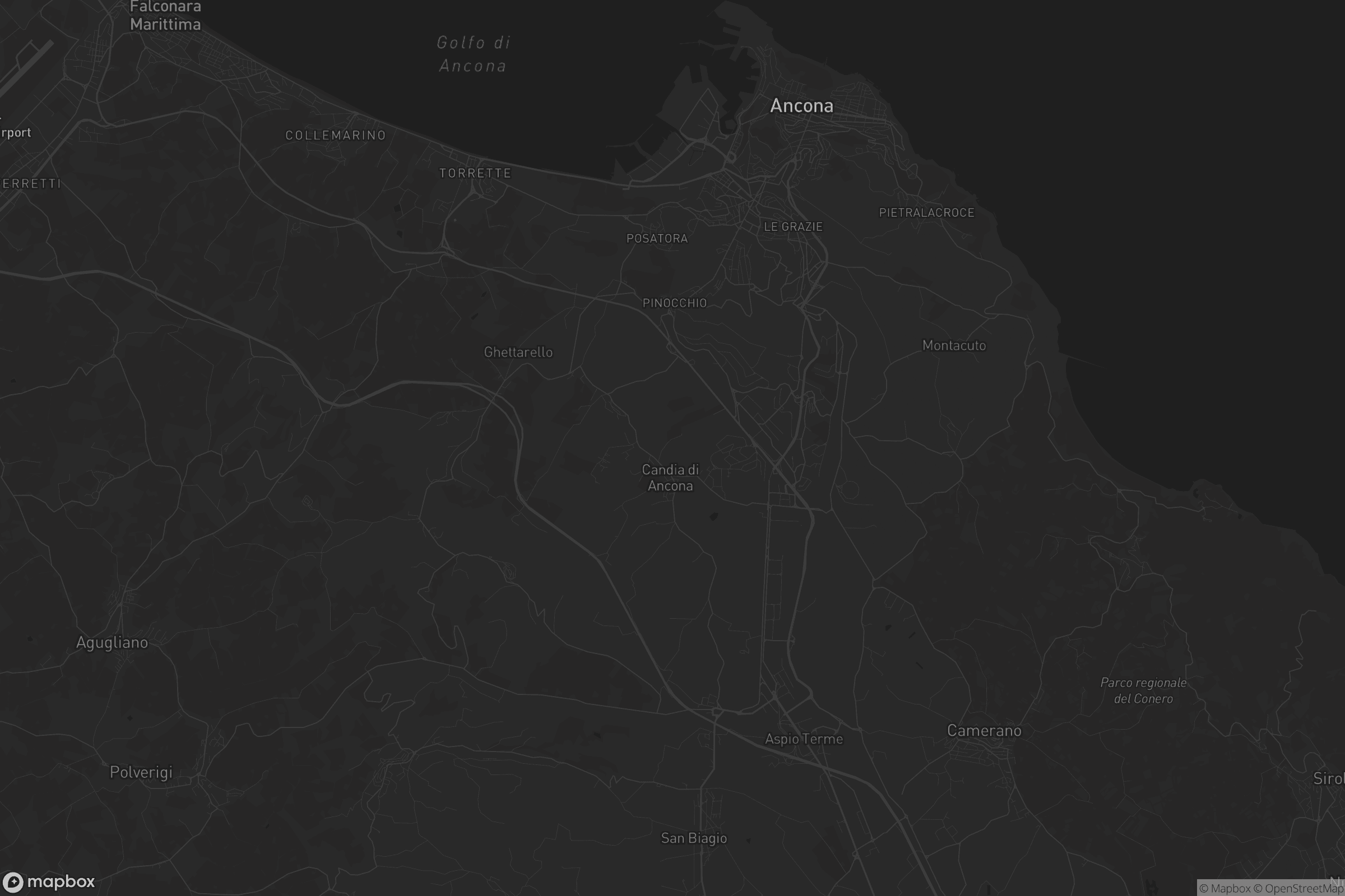 Mappa di Ancona