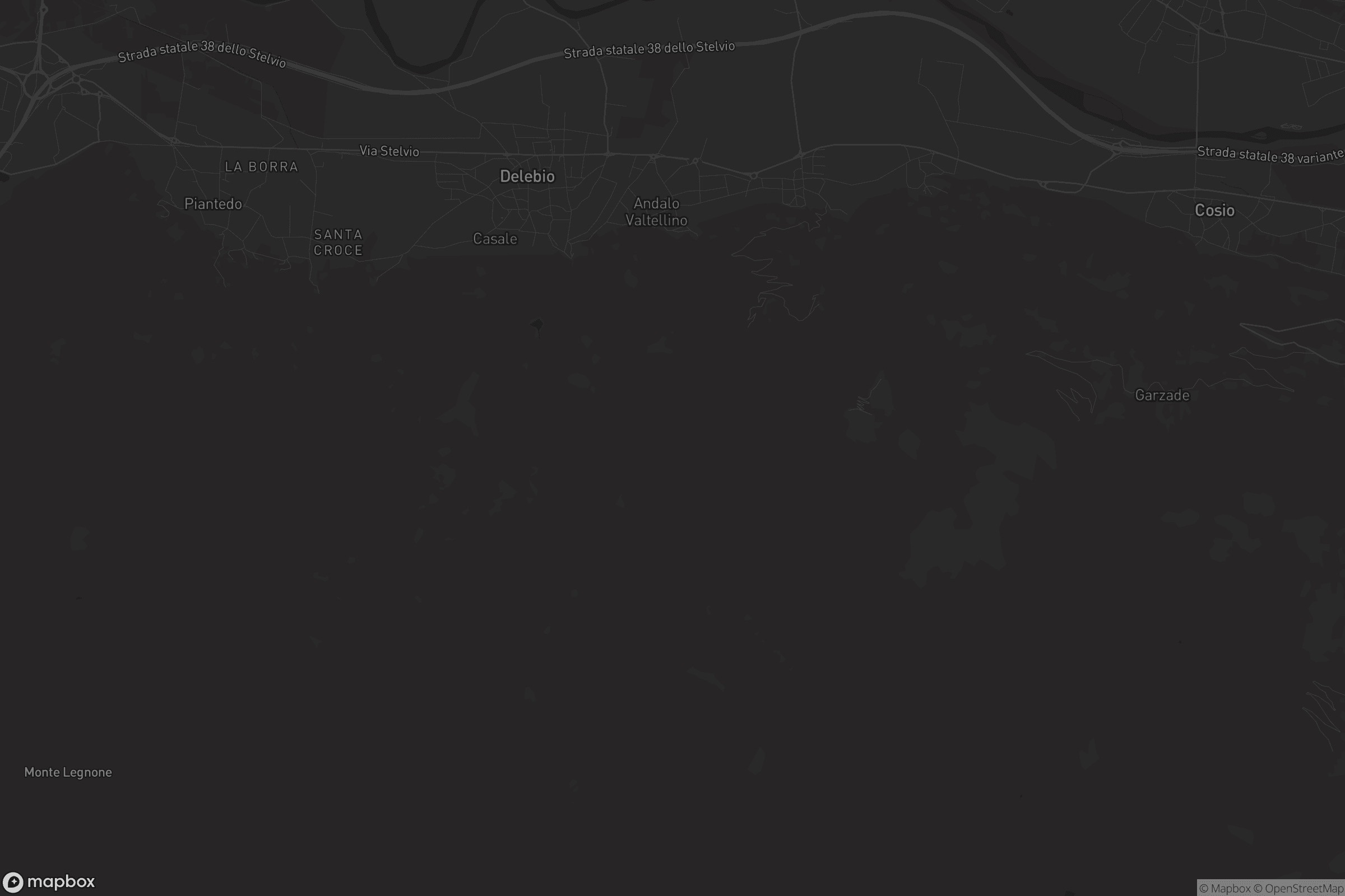 Mappa di Andalo Valtellino