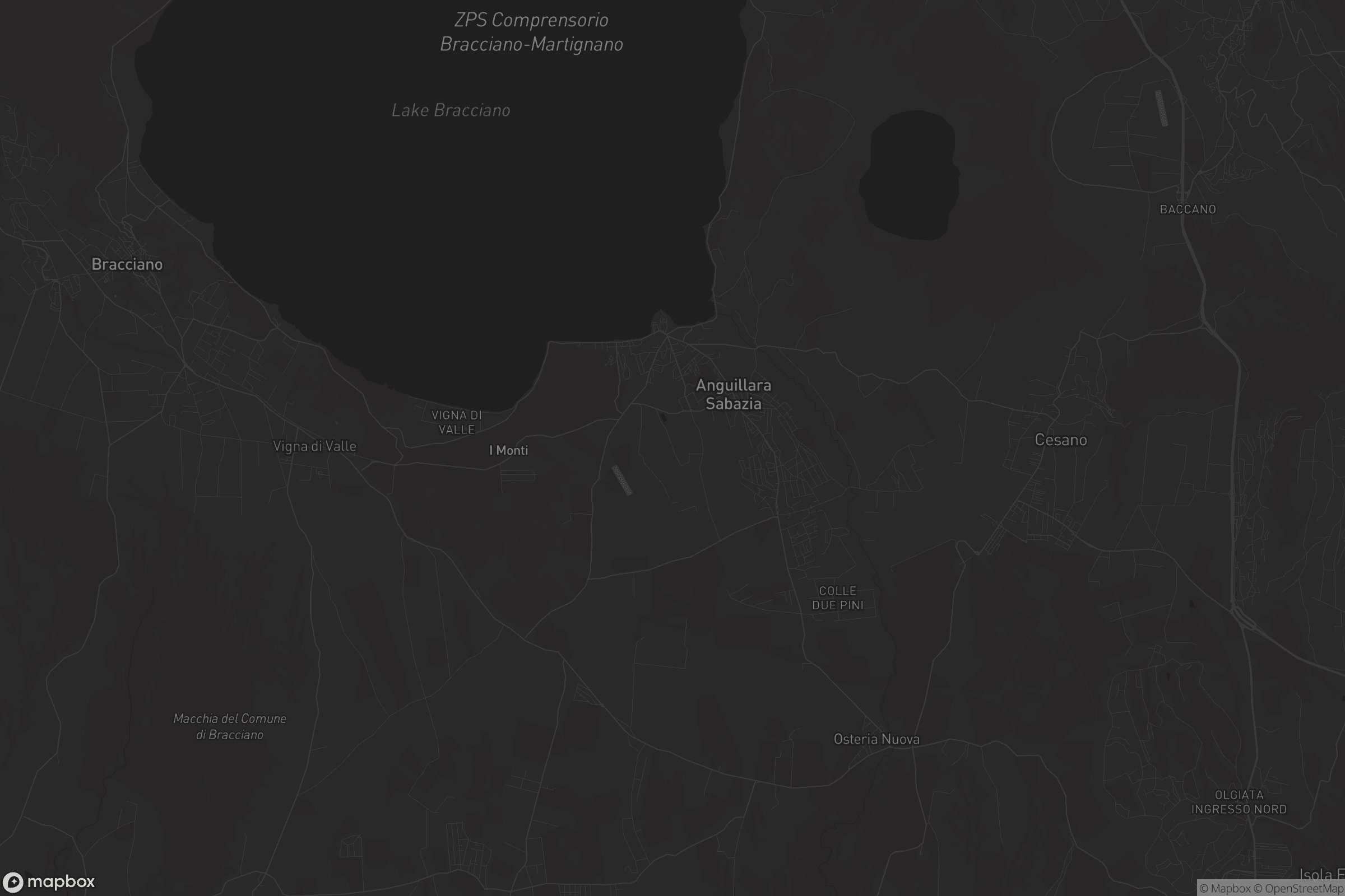 Mappa di Anguillara Sabazia