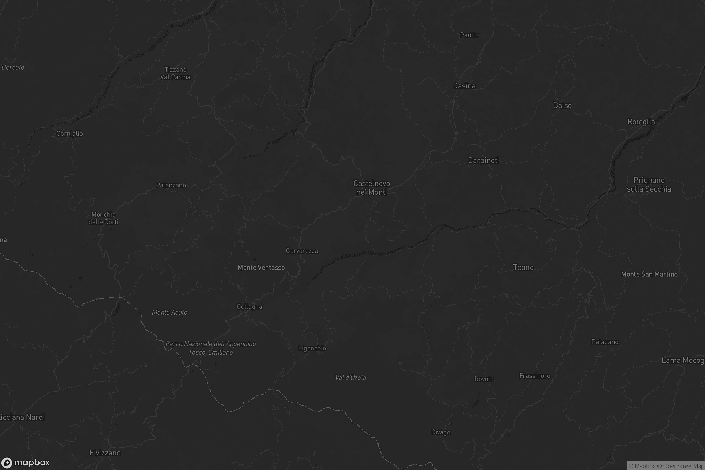 Mappa di Appennino Reggiano