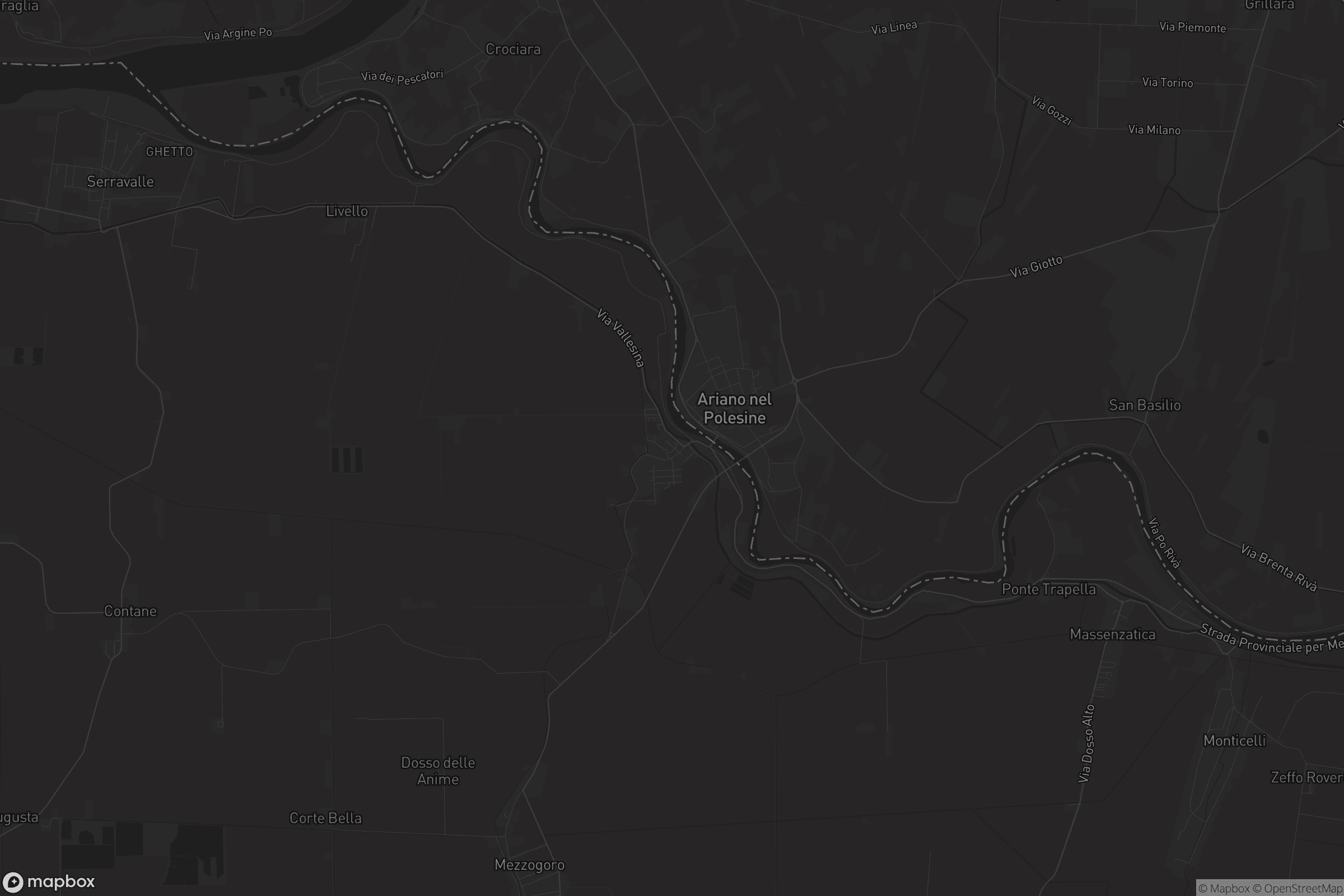 Mappa di Ariano Ferrarese