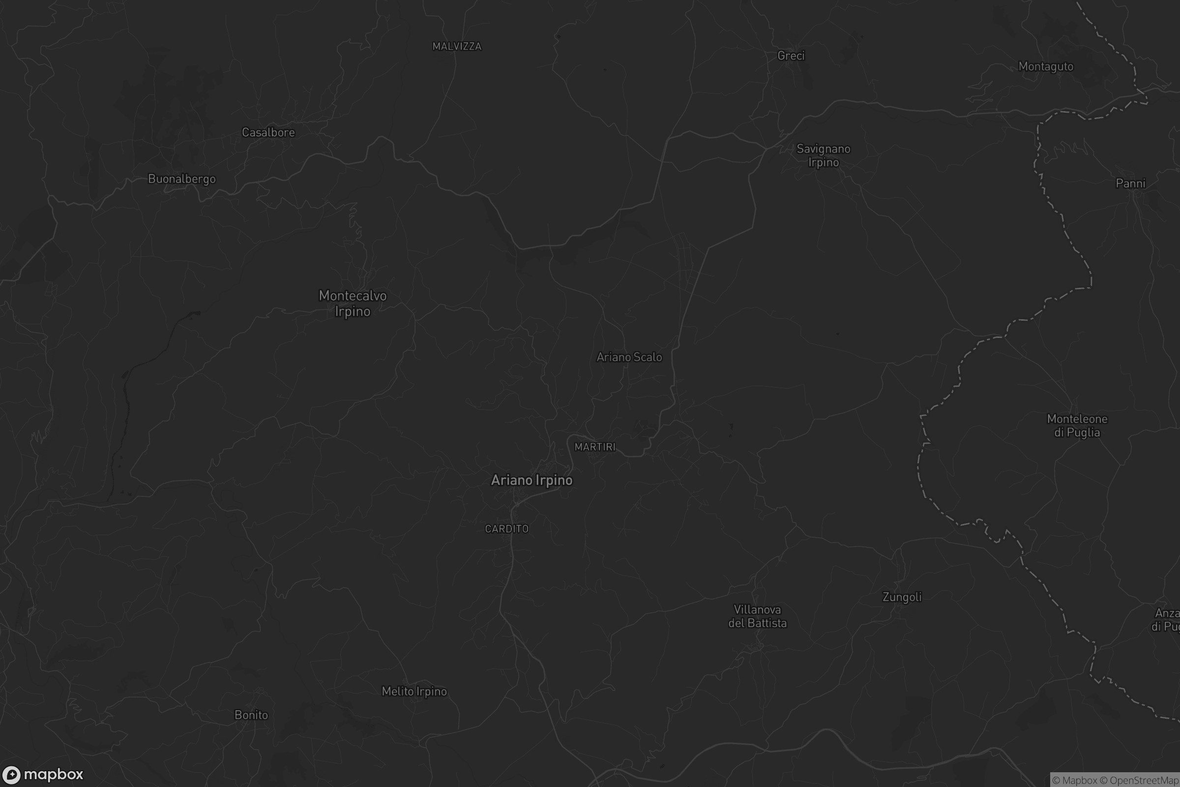 Mappa di Ariano Irpino