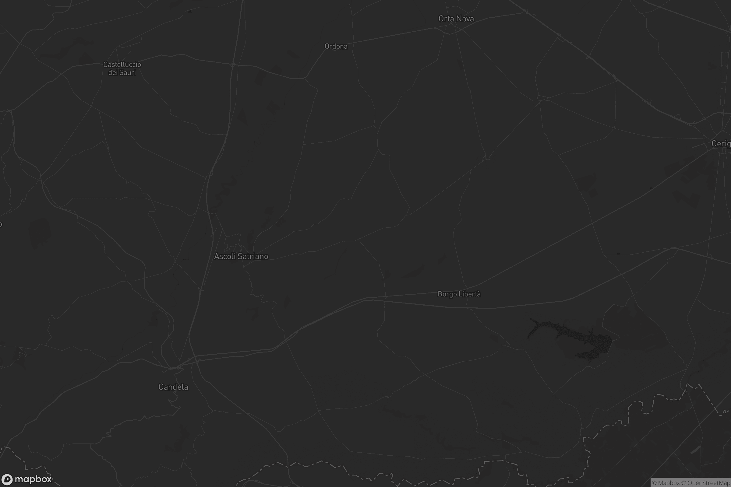 Mappa di Ascoli Satriano