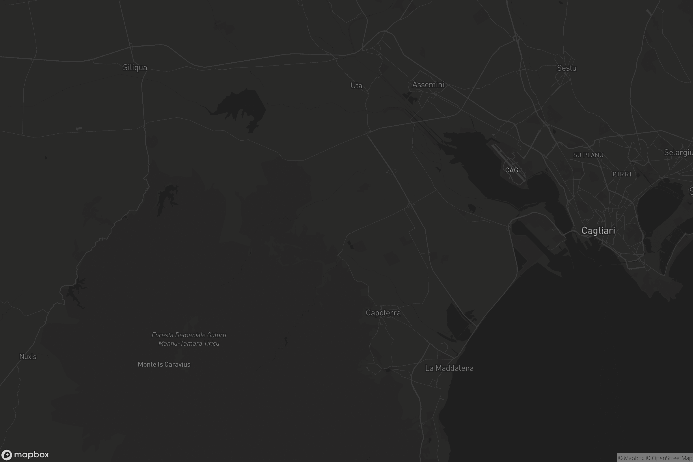 Mappa di Assèmini/Assemini