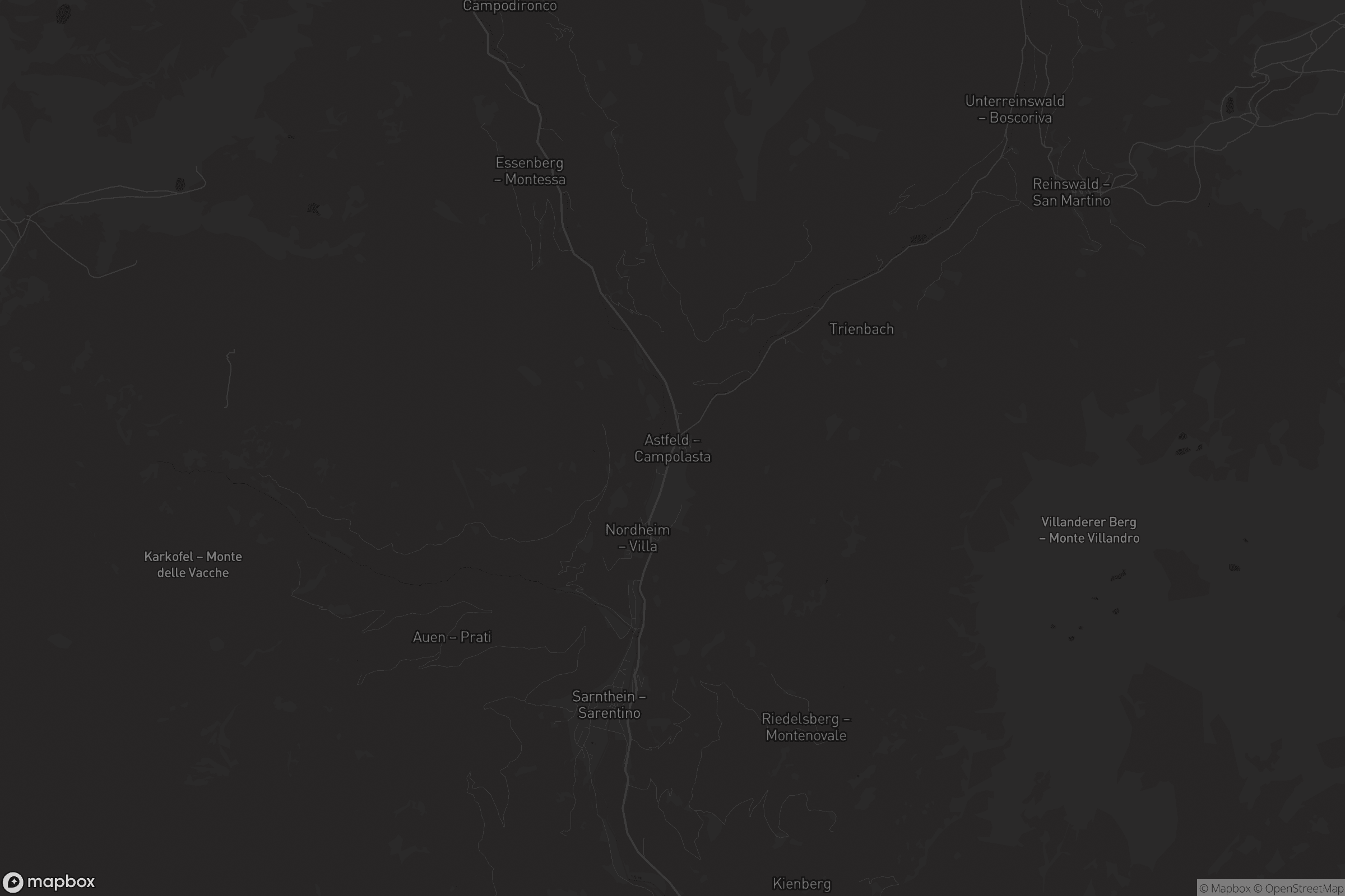 Mappa di Astfeld - Campolasta