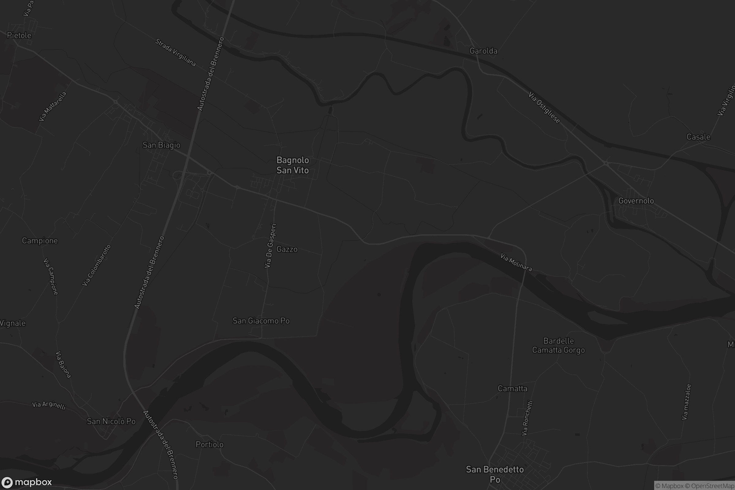 Mappa di Bagnolo San Vito