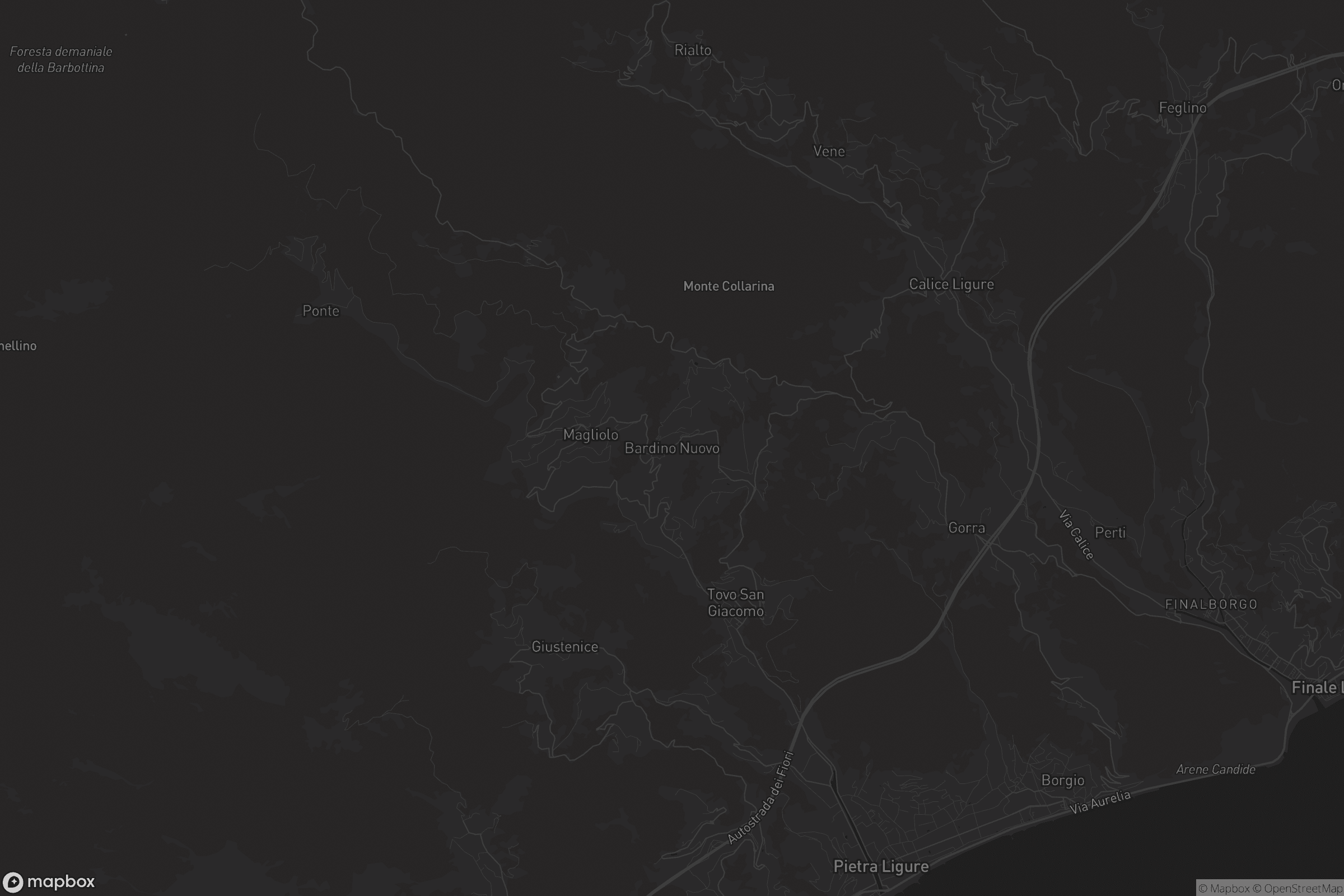 Mappa di Bardino Nuovo