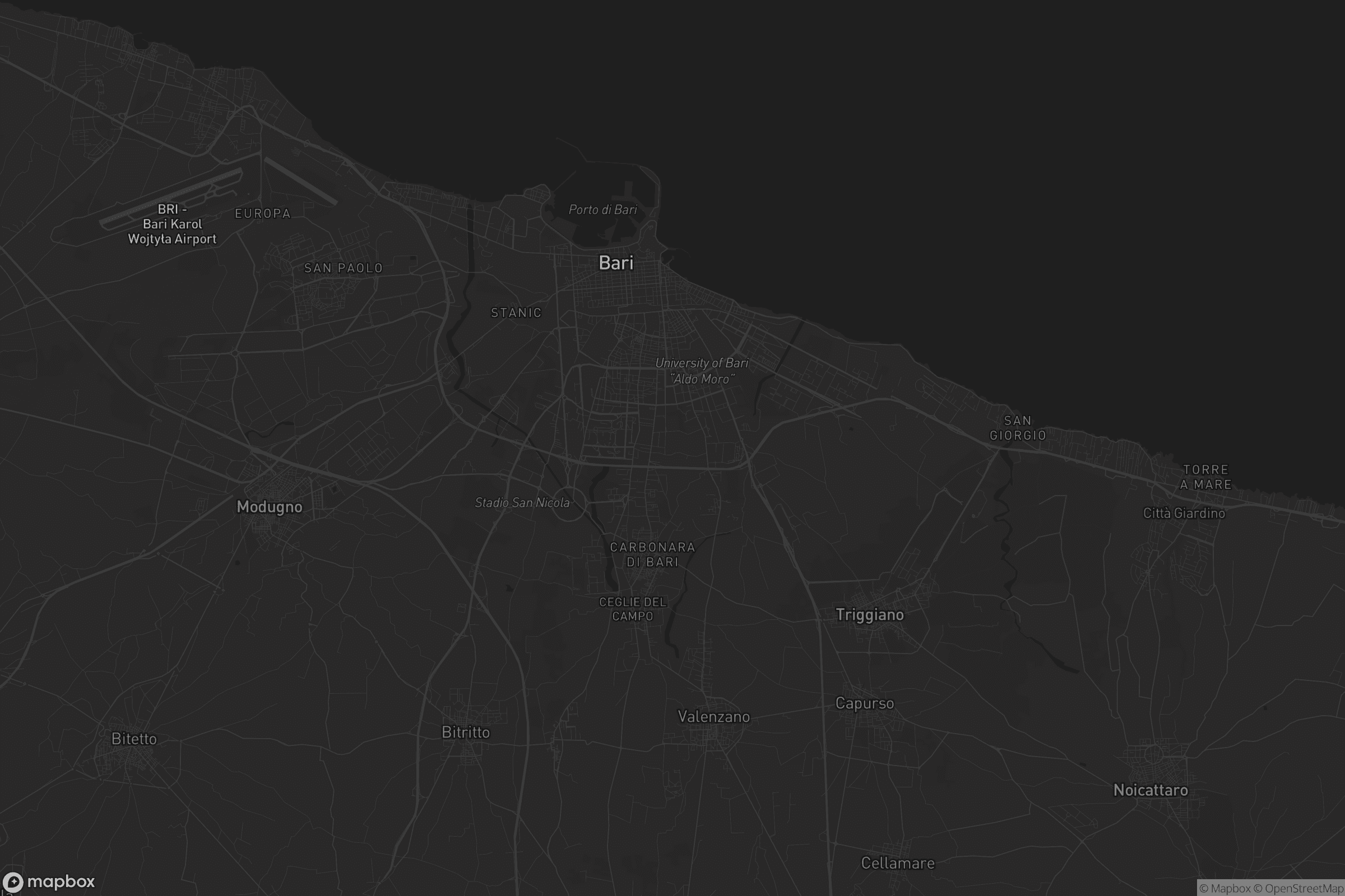 Mappa di Bari