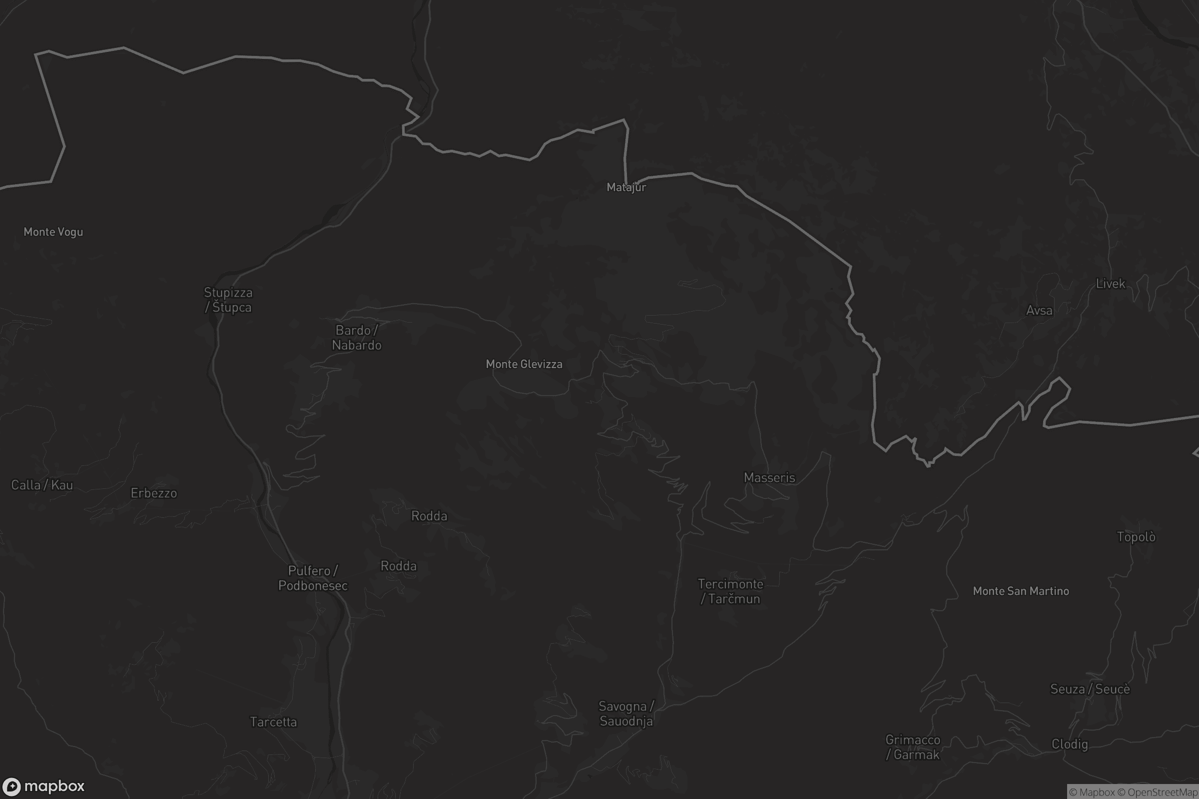 Mappa di Barza / Barca