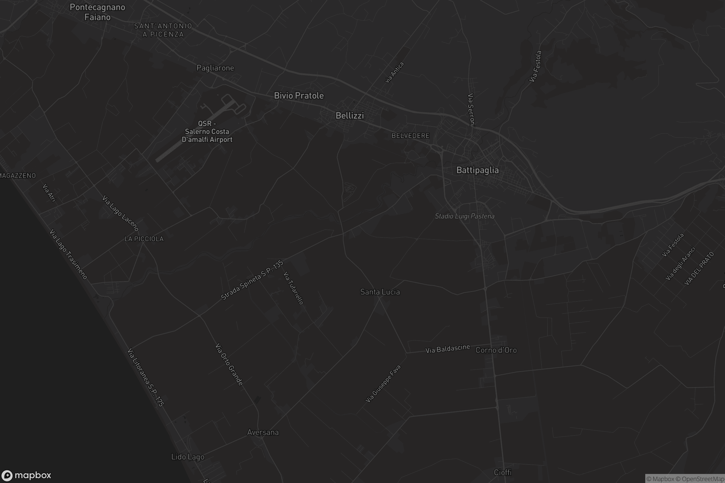 Mappa di Battipaglia