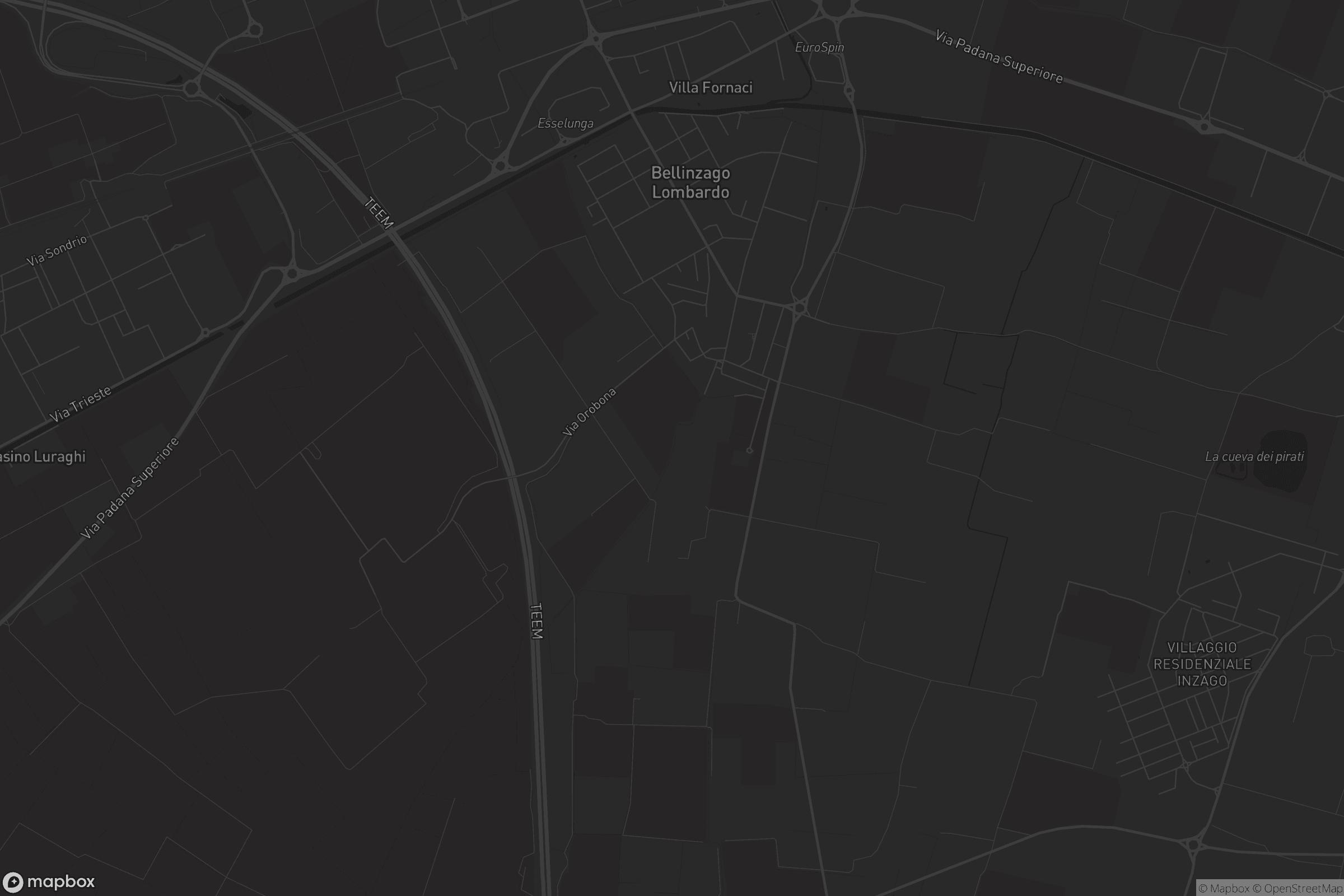 Mappa di Bellinzago Lombardo