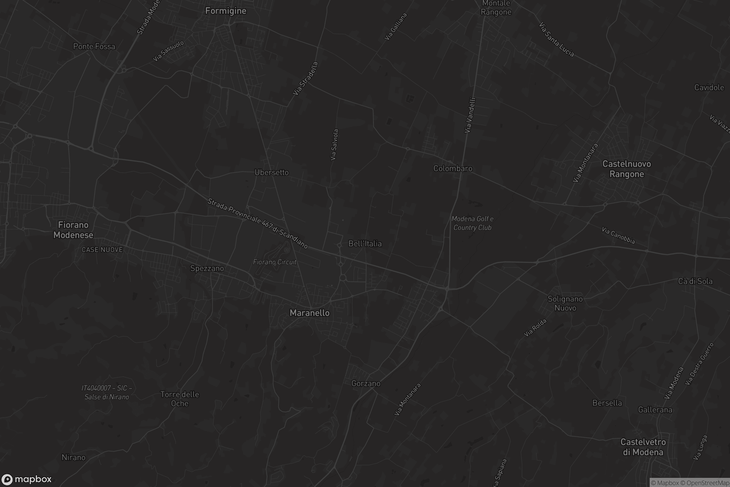 Mappa di Bell'Italia