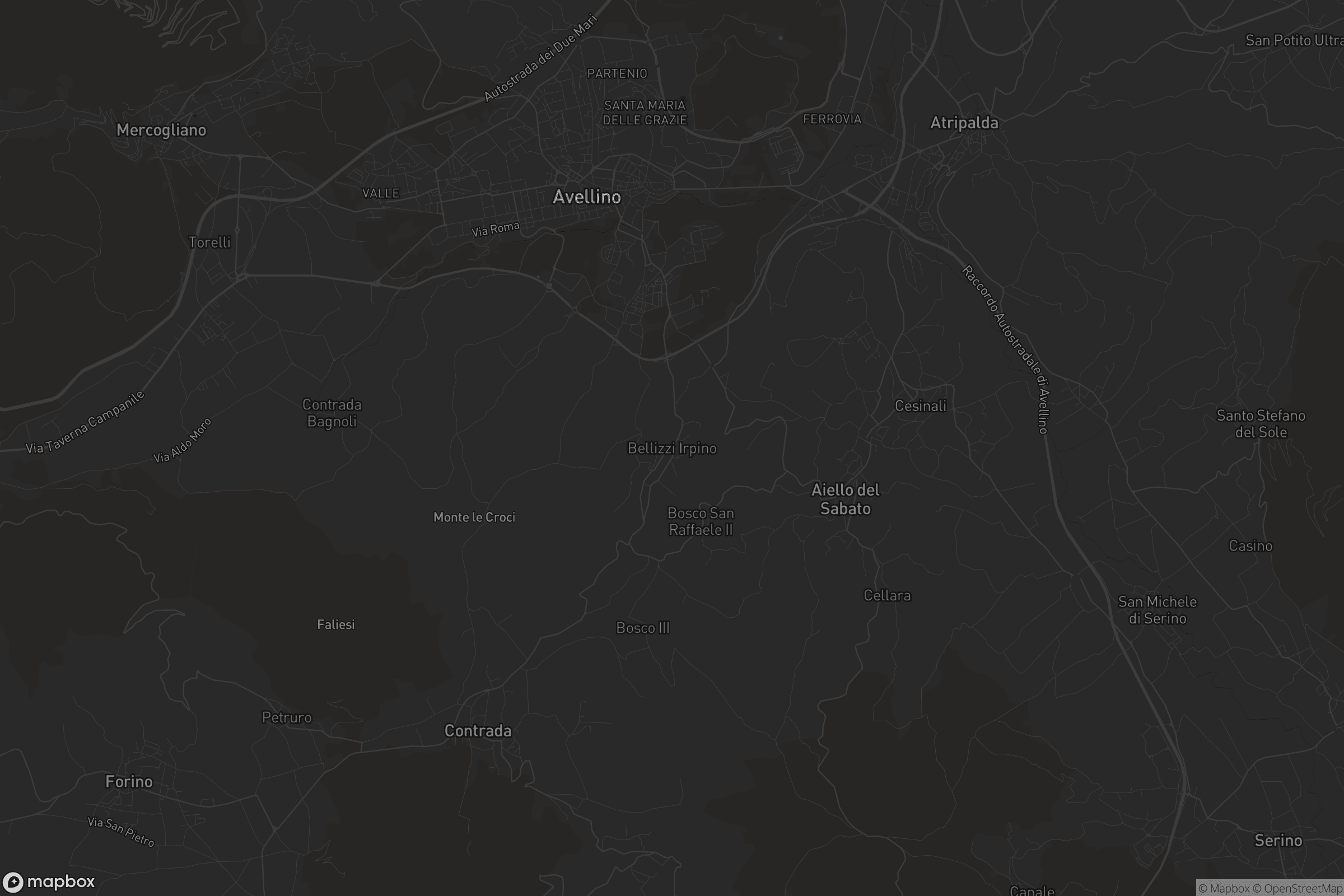 Mappa di Bellizzi Irpino