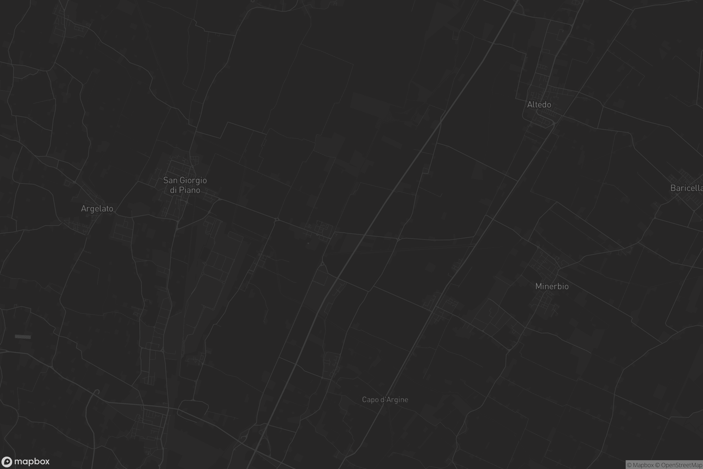 Mappa di Bentivoglio