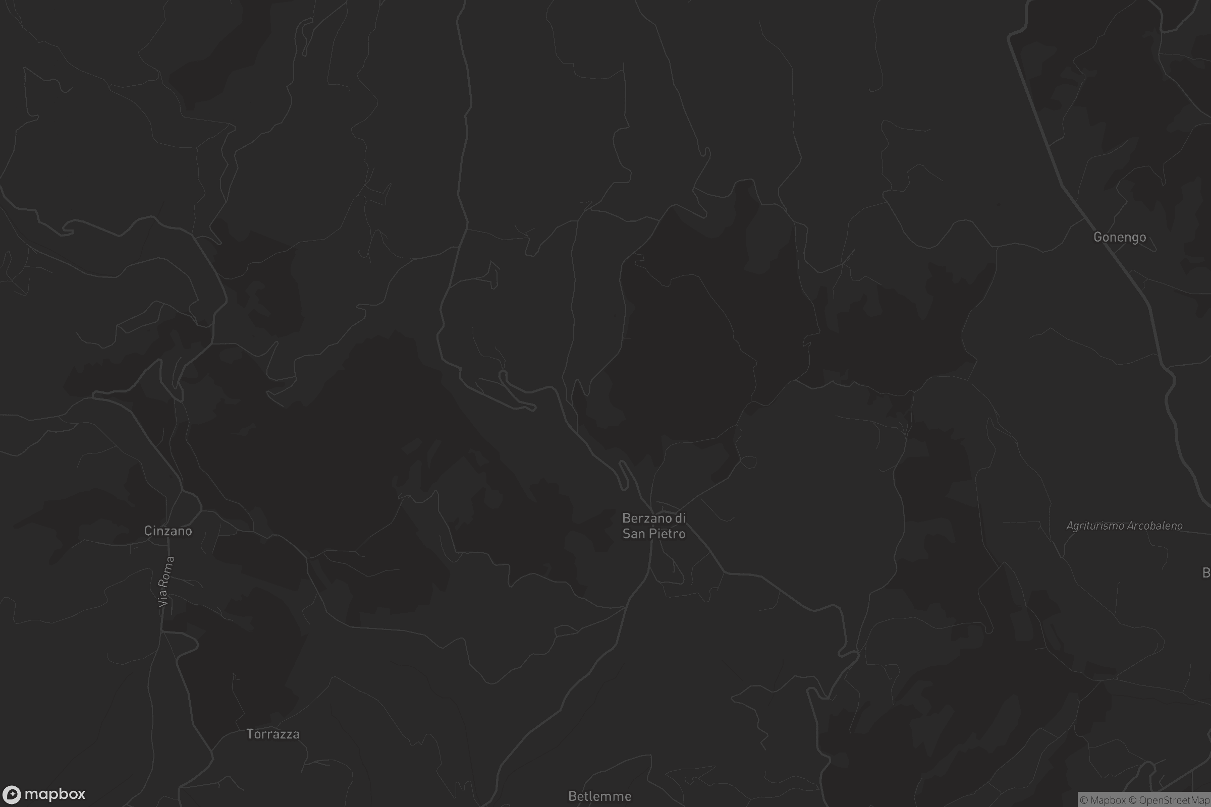 Mappa di Berzano di San Pietro