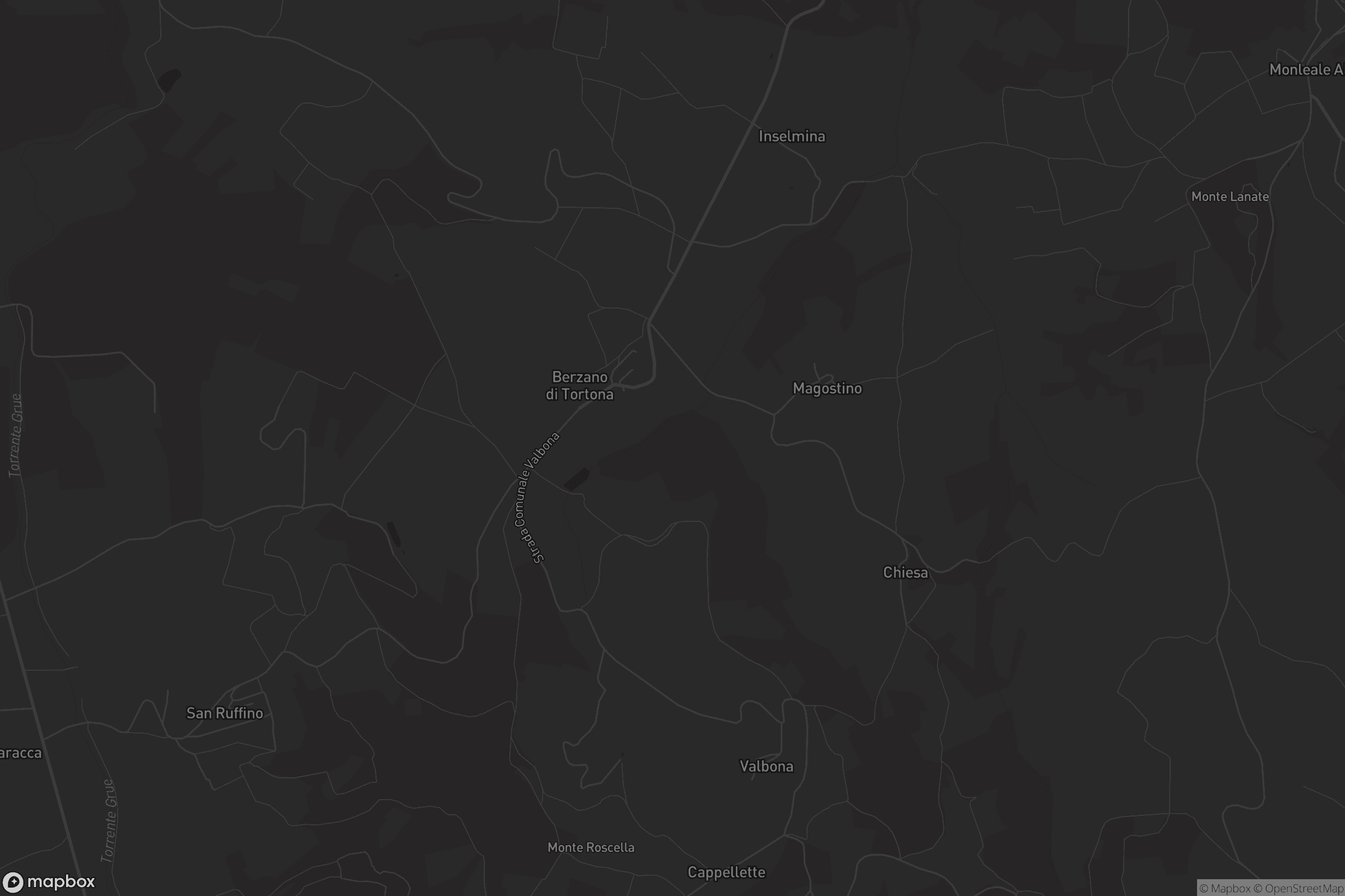 Mappa di Berzano di Tortona