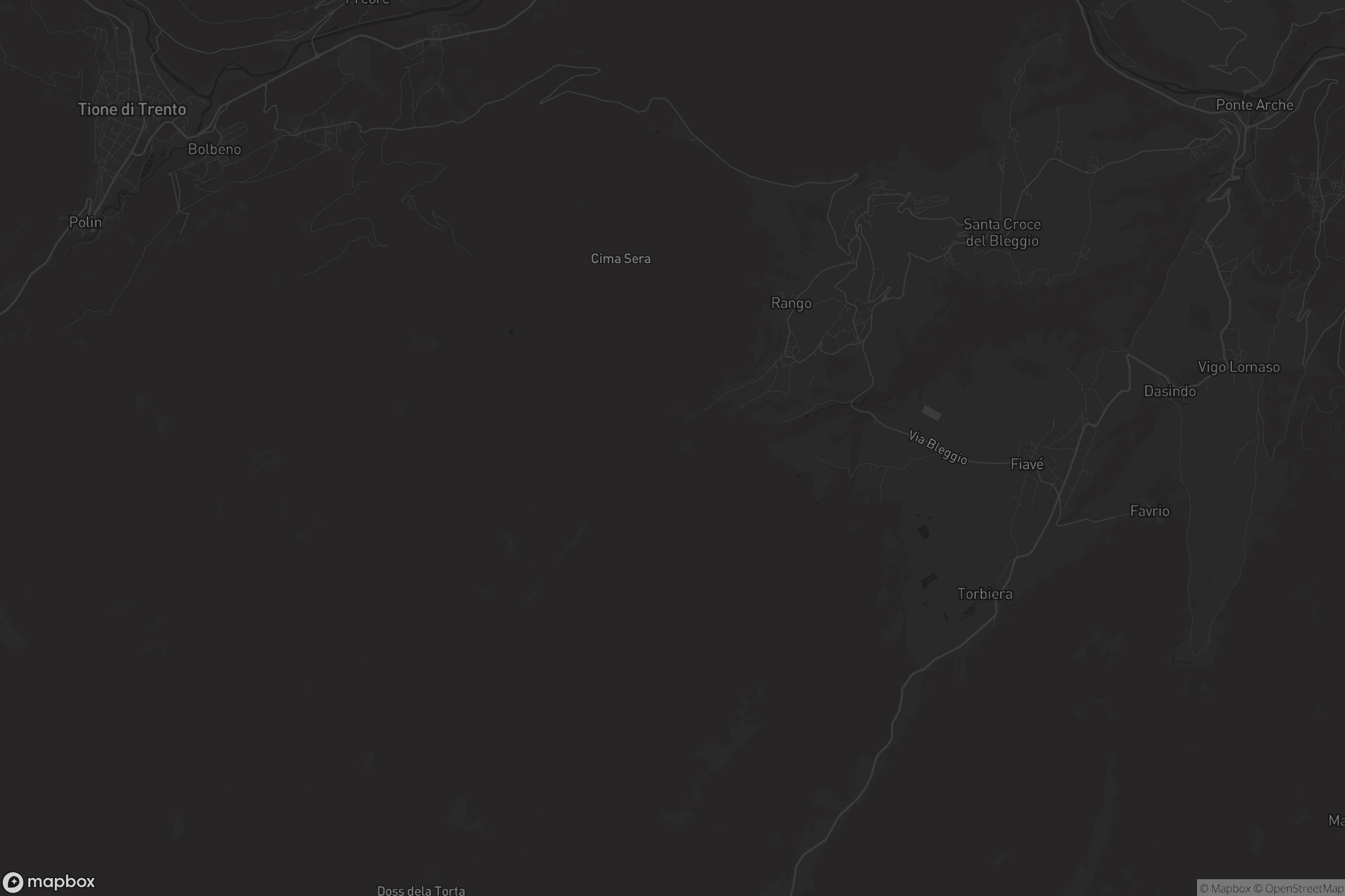 Mappa di Bleggio Superiore