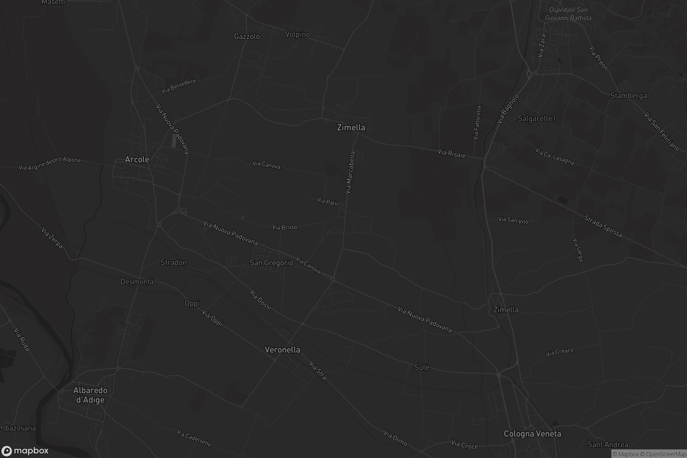 Mappa di Bonaldo di Zimella