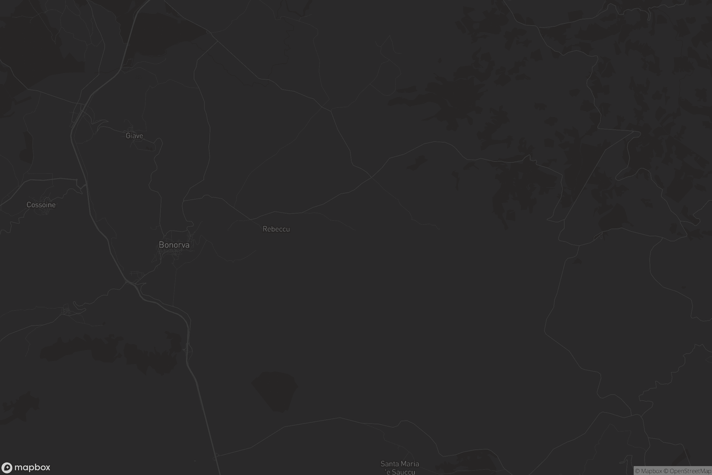 Mappa di Bonolva/Bonorva