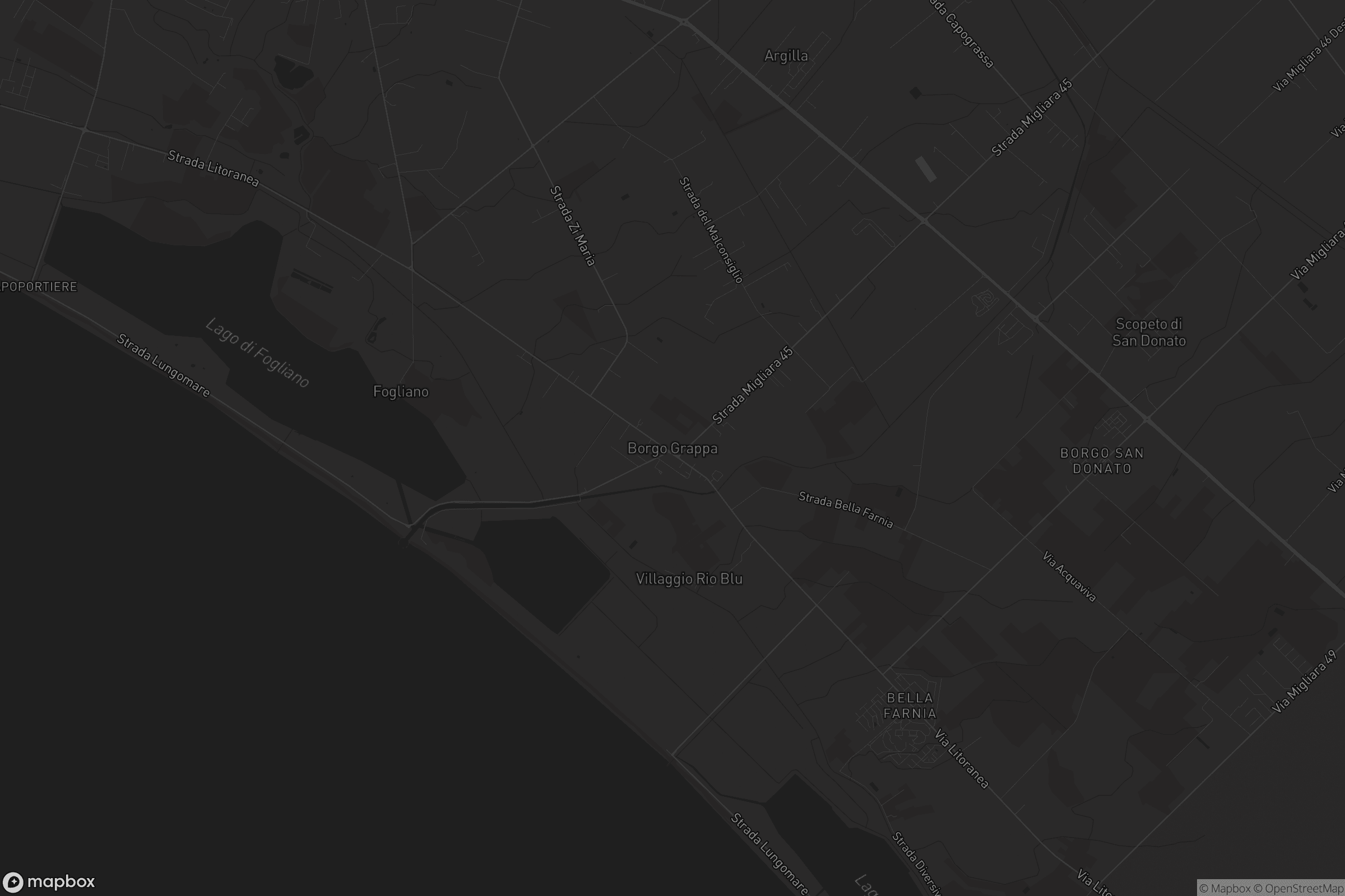 Mappa di Borgo Grappa