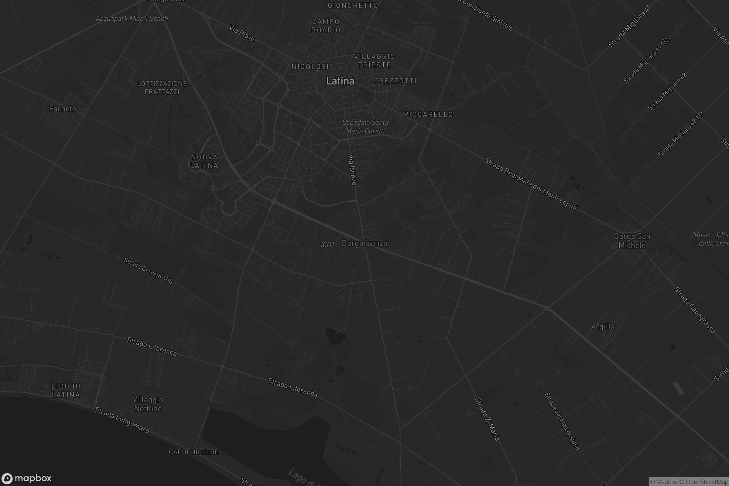 Mappa di Borgo Isonzo