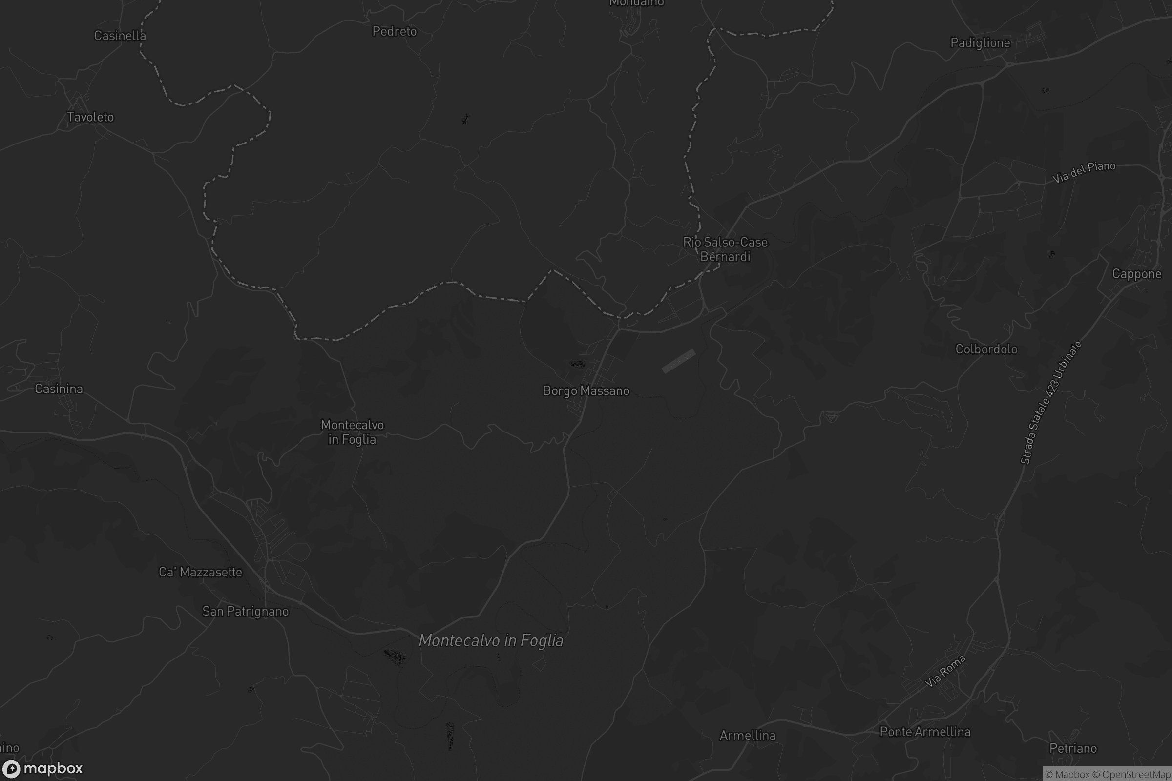 Mappa di Borgo Massano