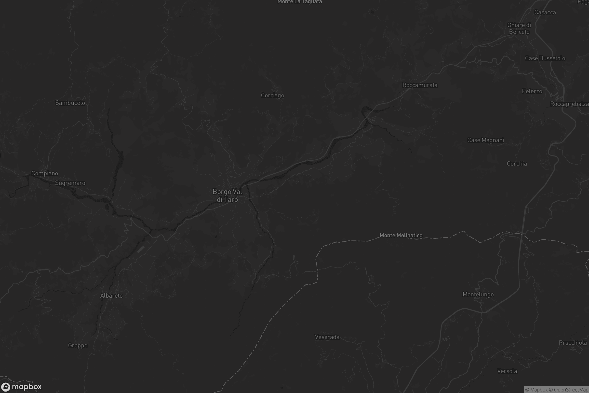 Mappa di Borgo Val di Taro
