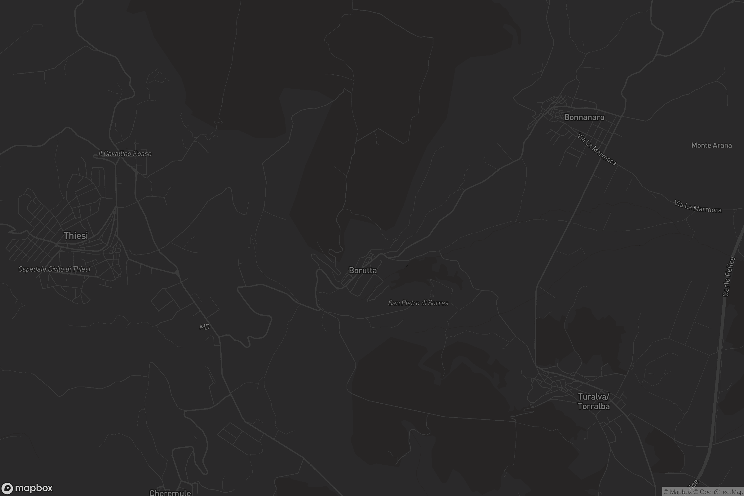 Mappa di Boruta/Borutta