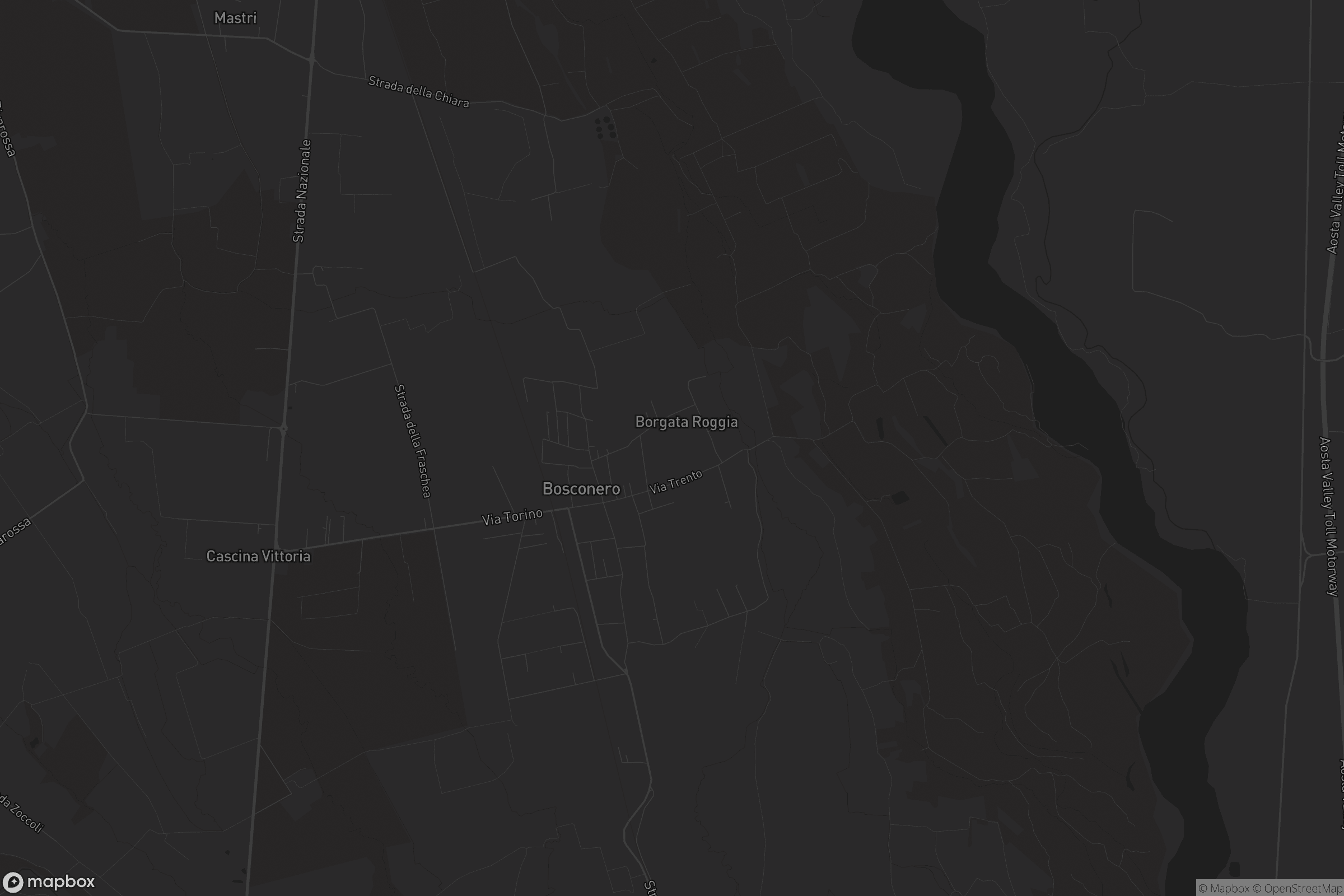Mappa di Bosconero