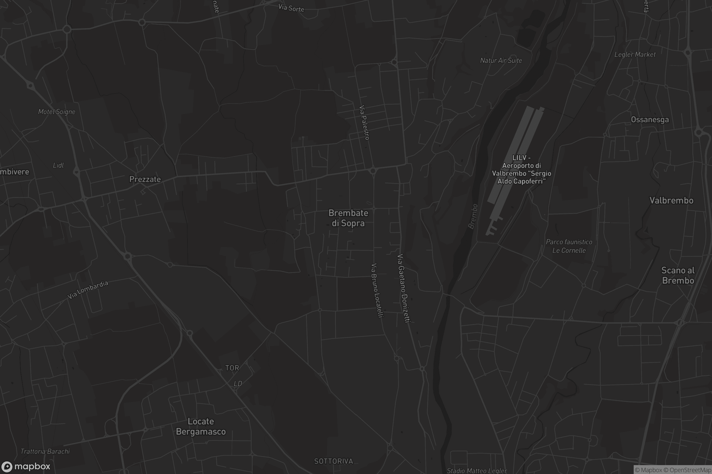 Mappa di Brembate di Sopra