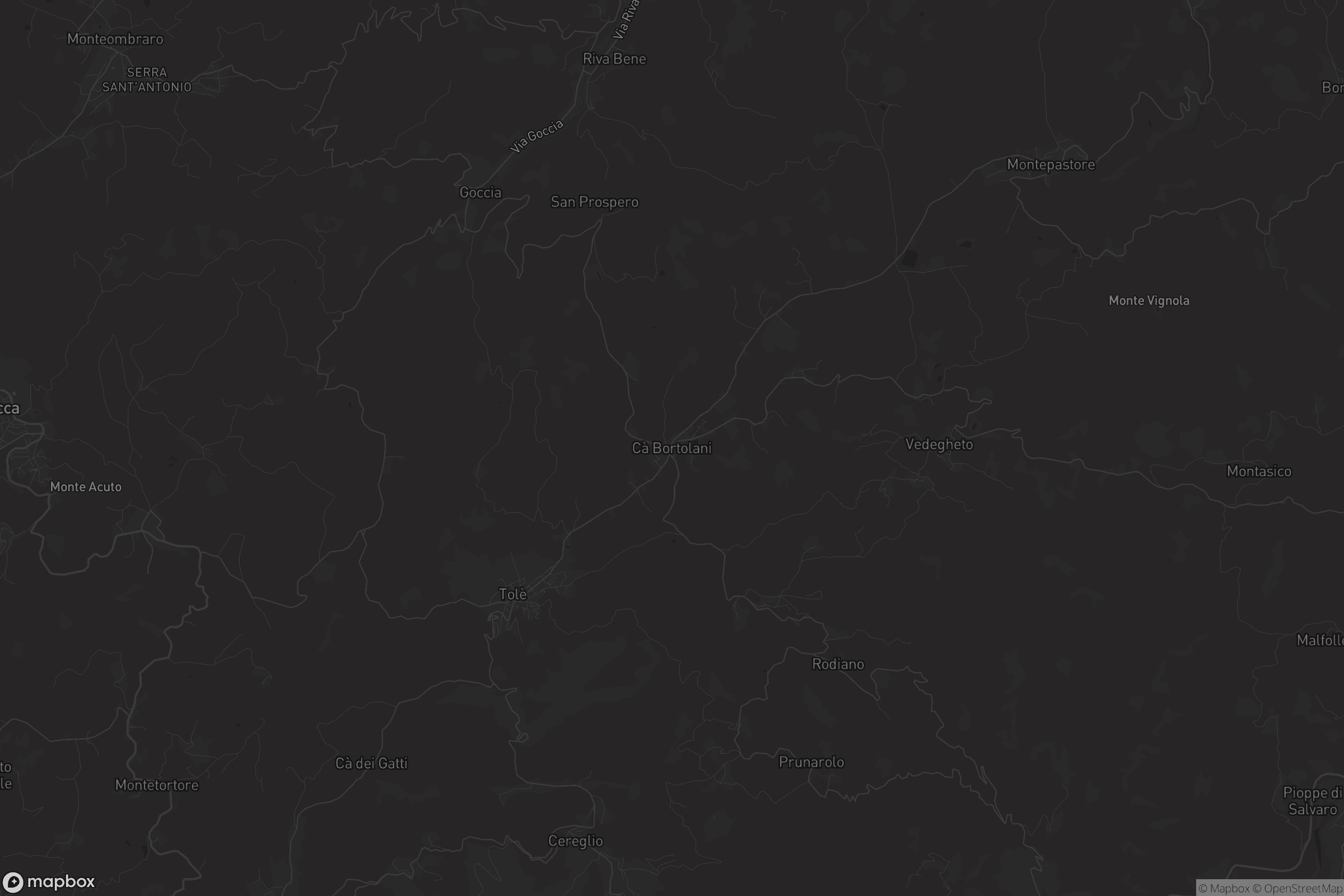 Mappa di Cà Bortolani