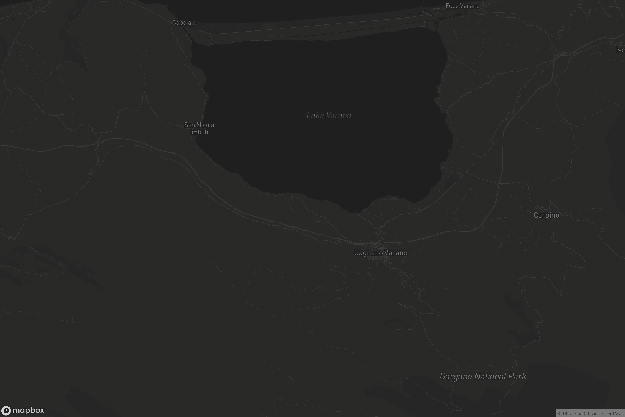 Mappa di Cagnano Varano