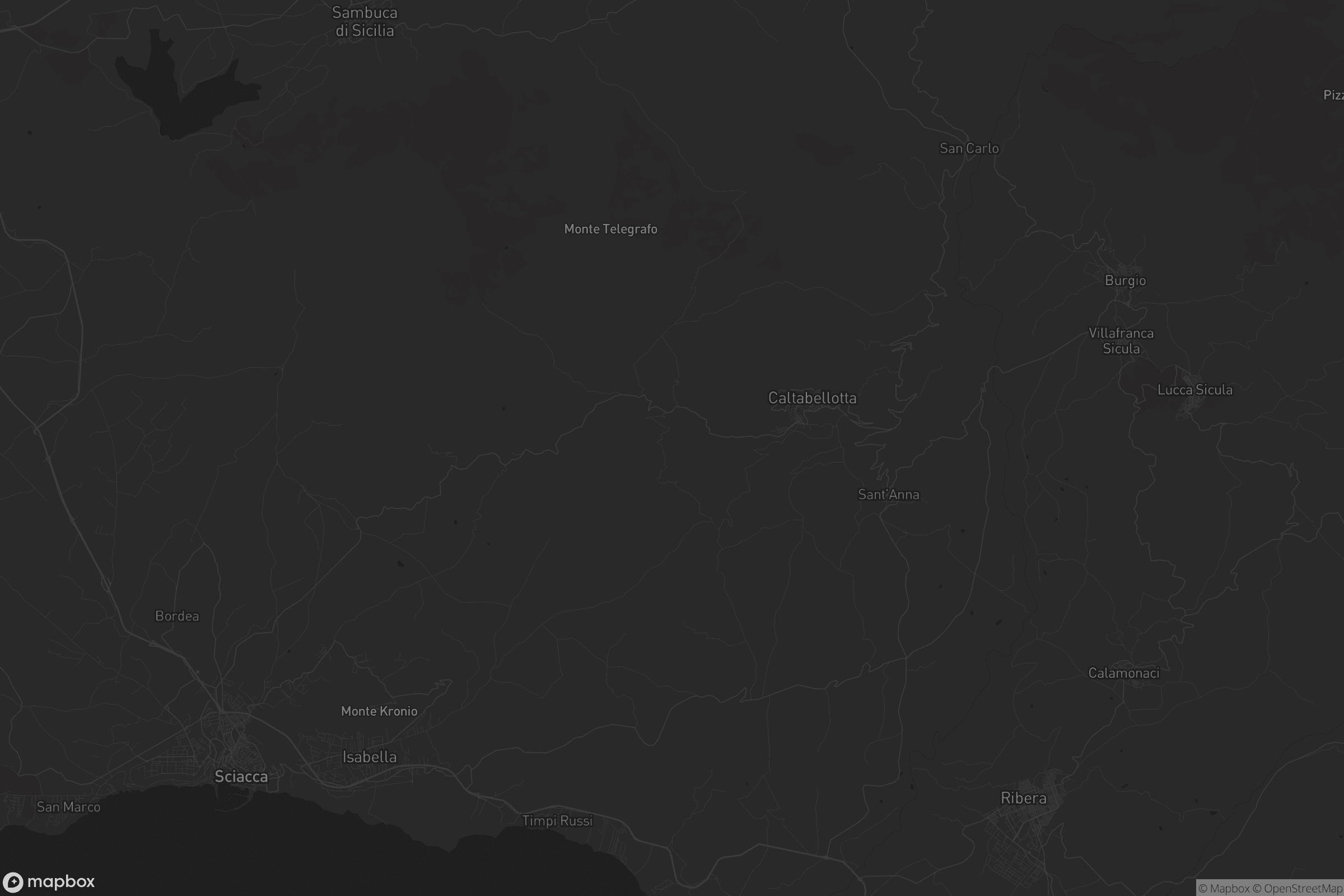 Mappa di Caltabellotta