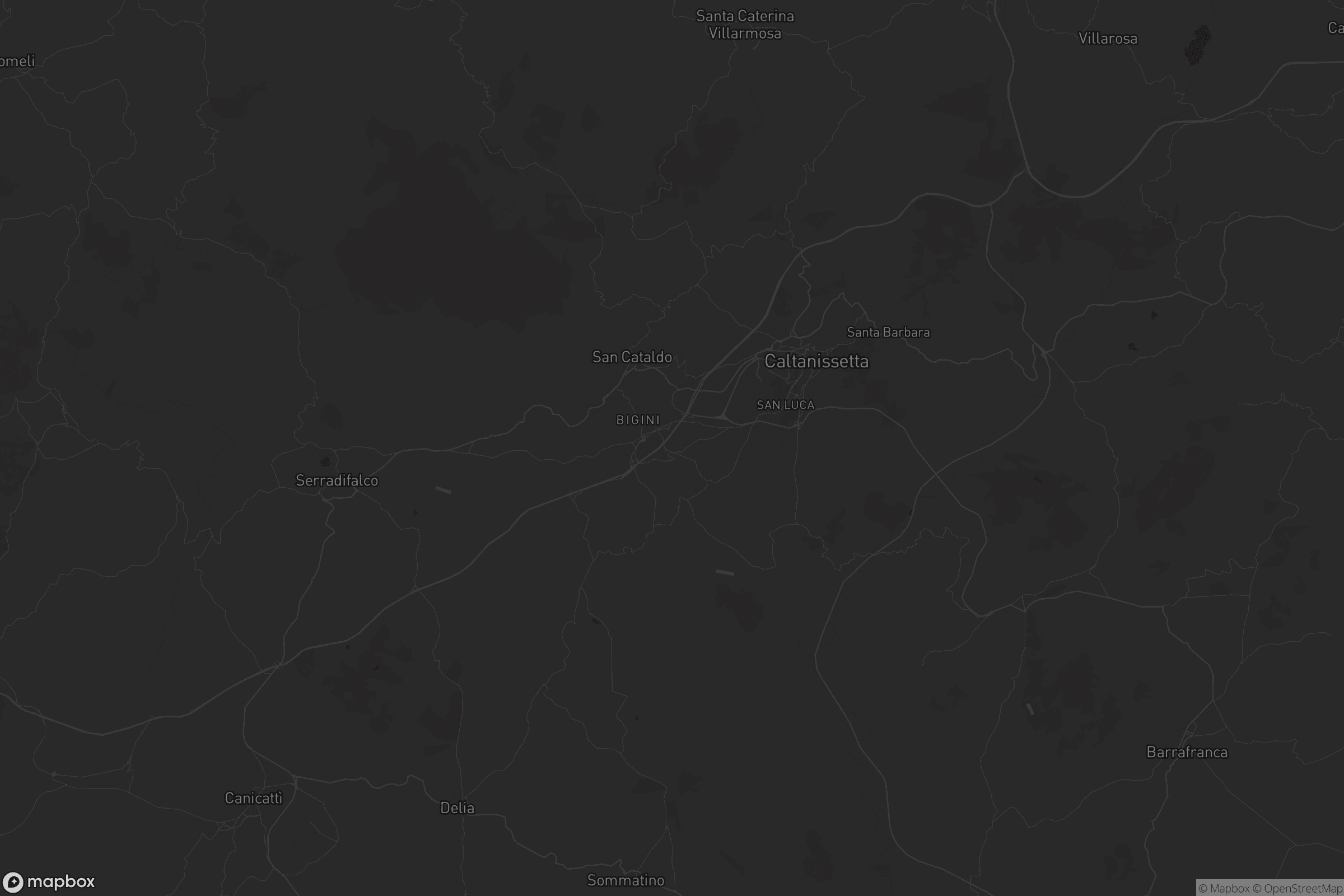 Mappa di Caltanissetta