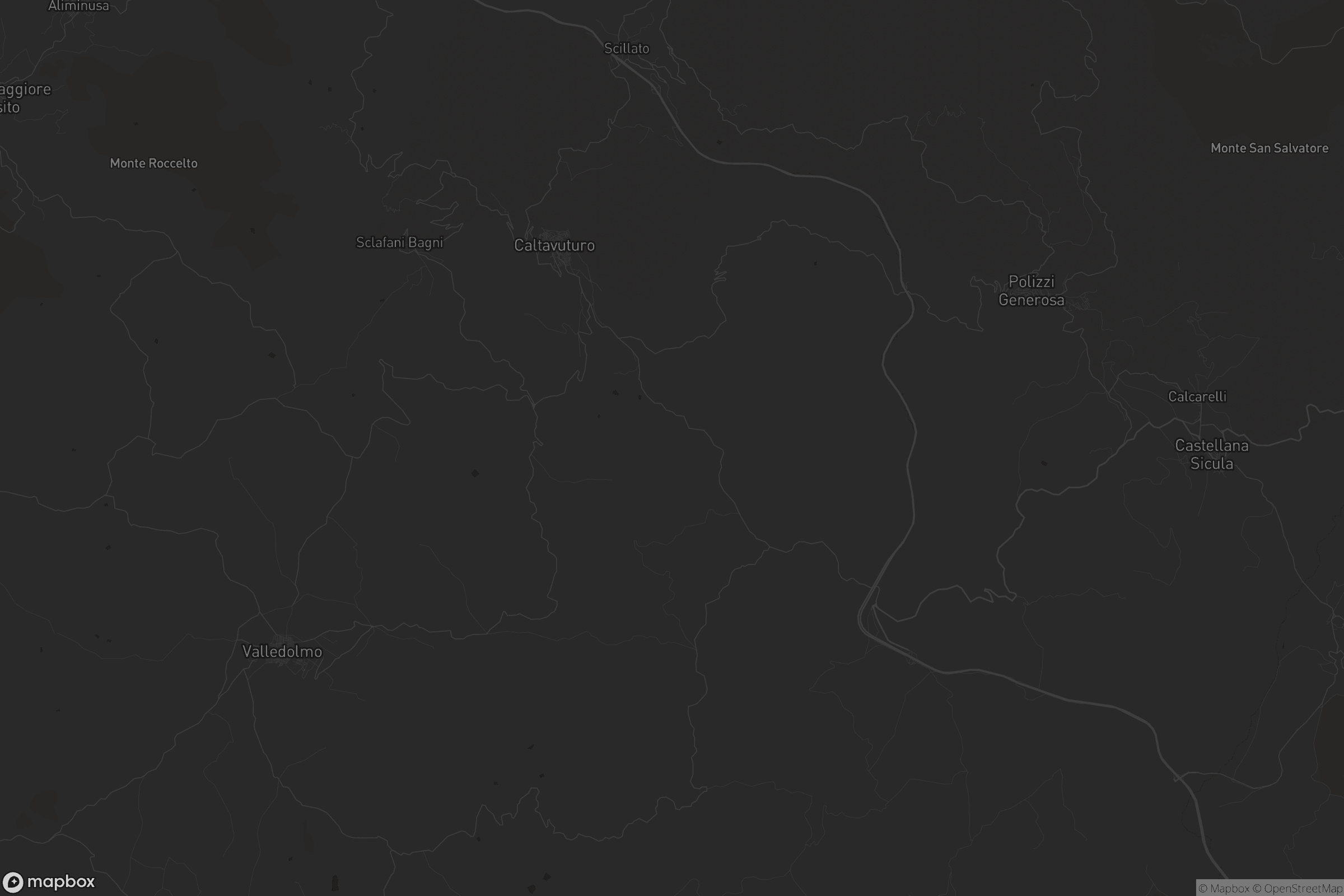 Mappa di Caltavuturo