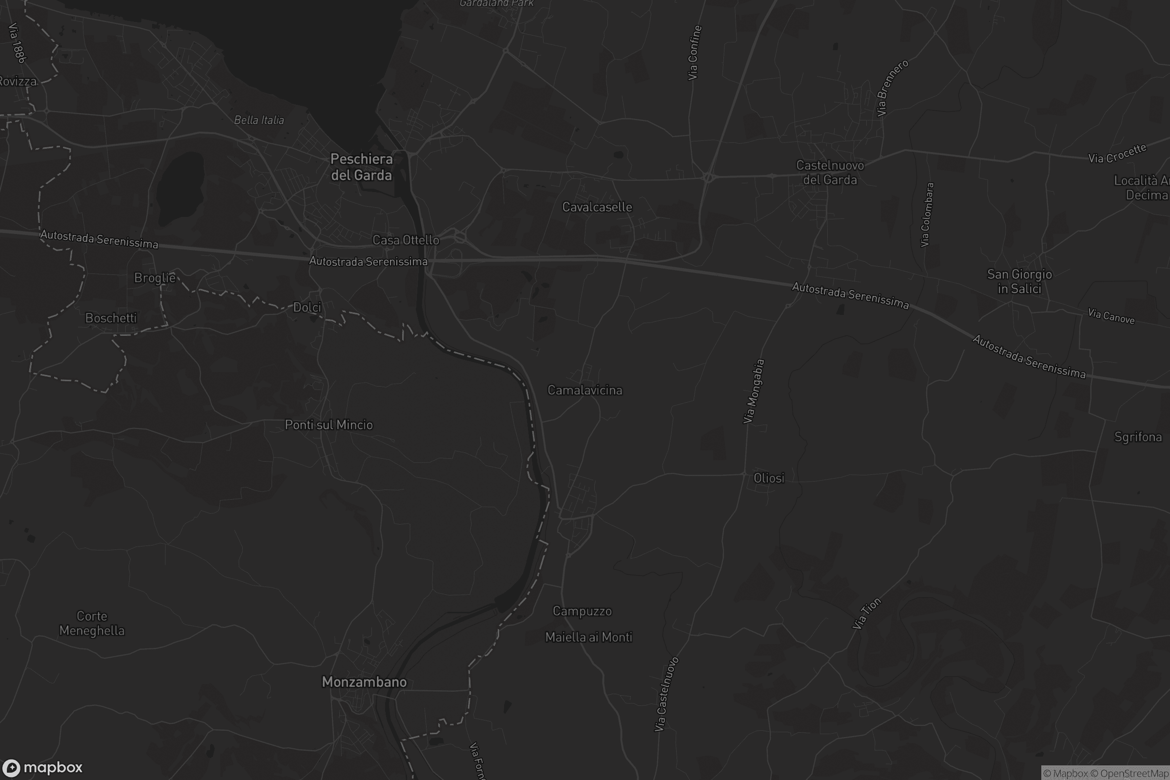 Mappa di Camalavicina