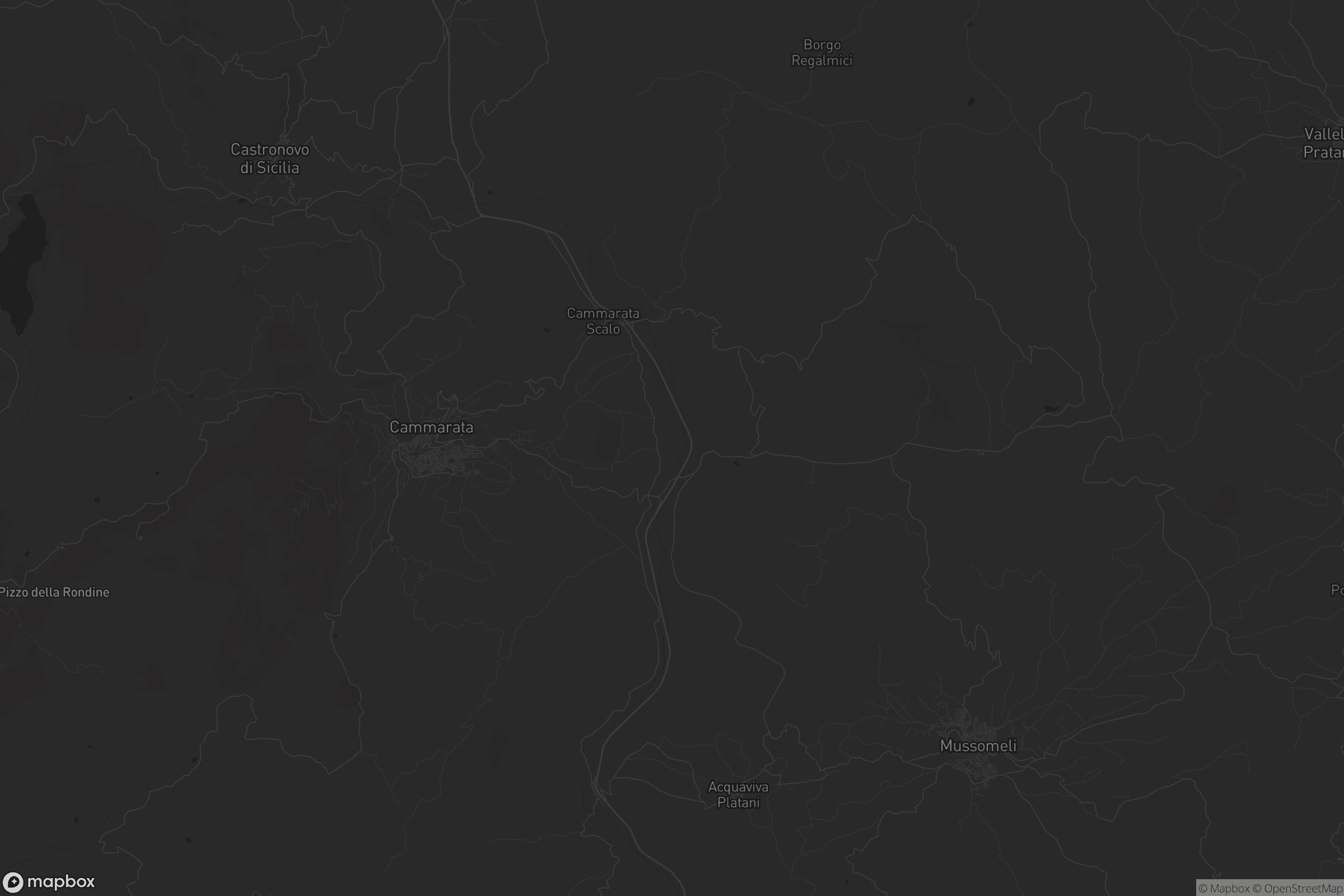 Mappa di Cammarata