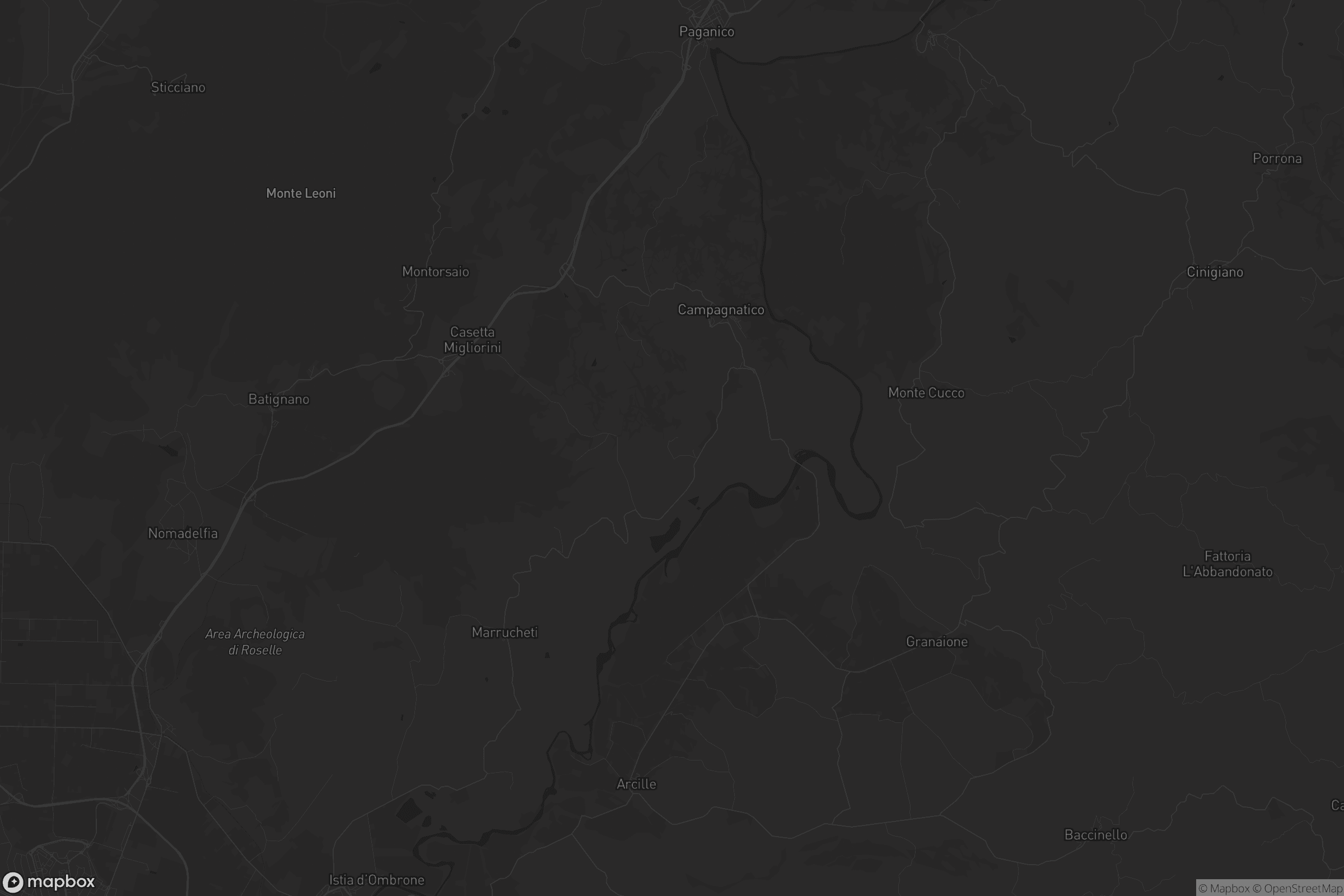 Mappa di Campagnatico