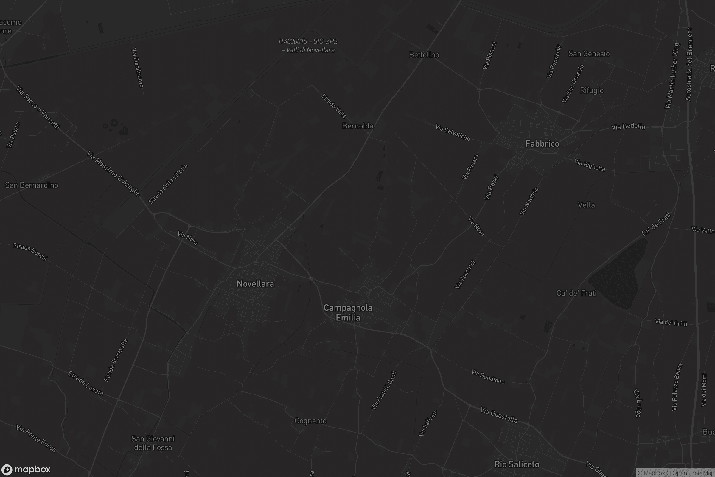 Mappa di Campagnola Emilia