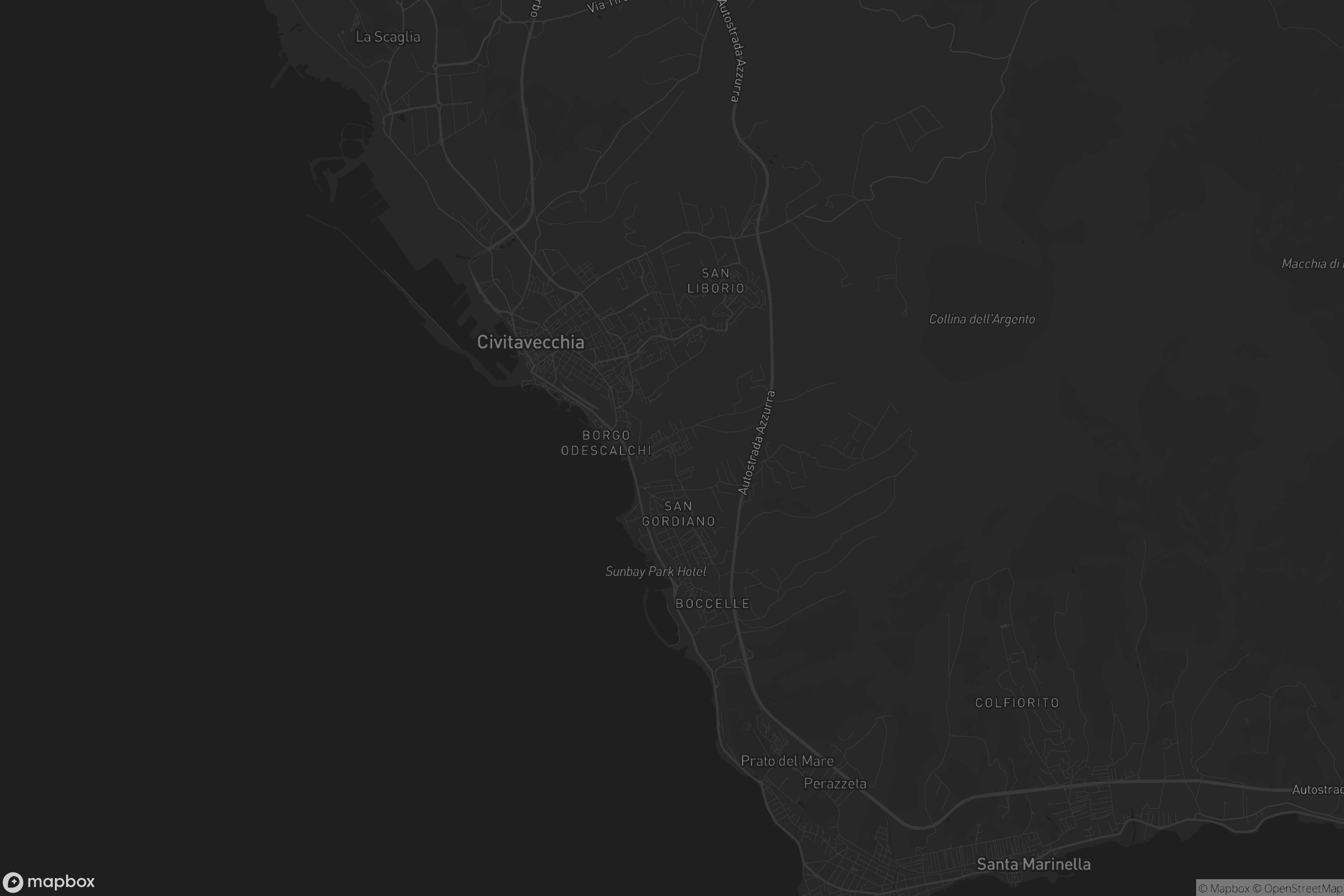 Mappa di Campo dell'Oro