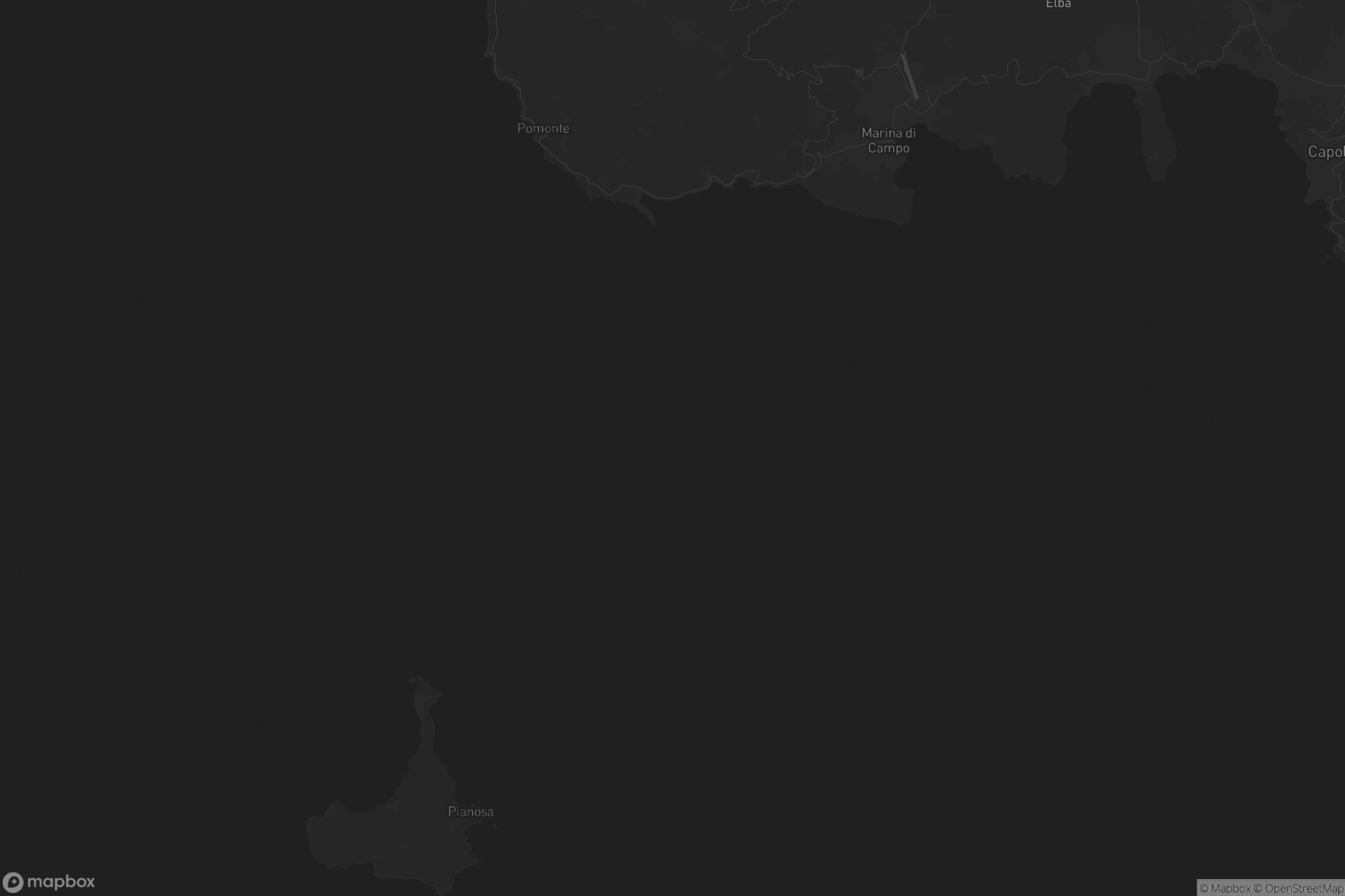 Mappa di Campo nell'Elba