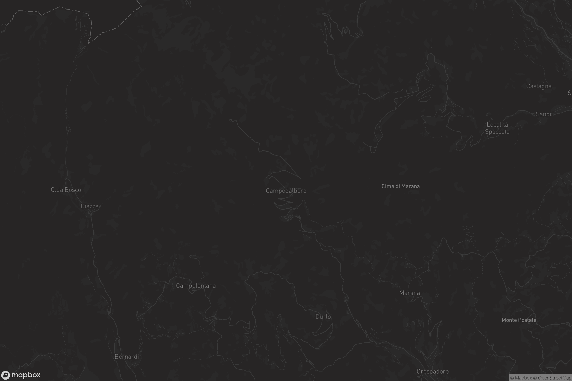 Mappa di Campodalbero