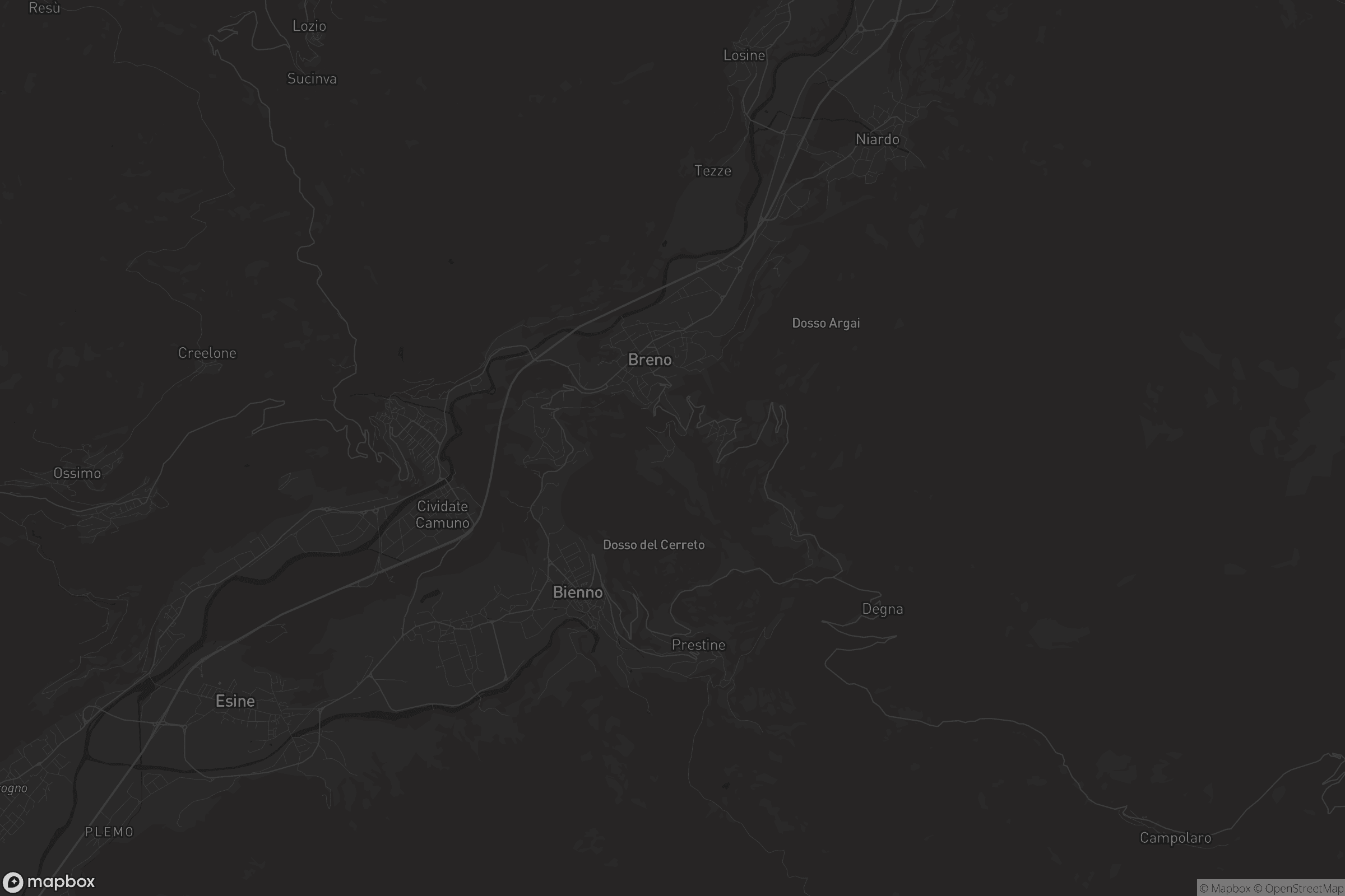 Mappa di Campogrande