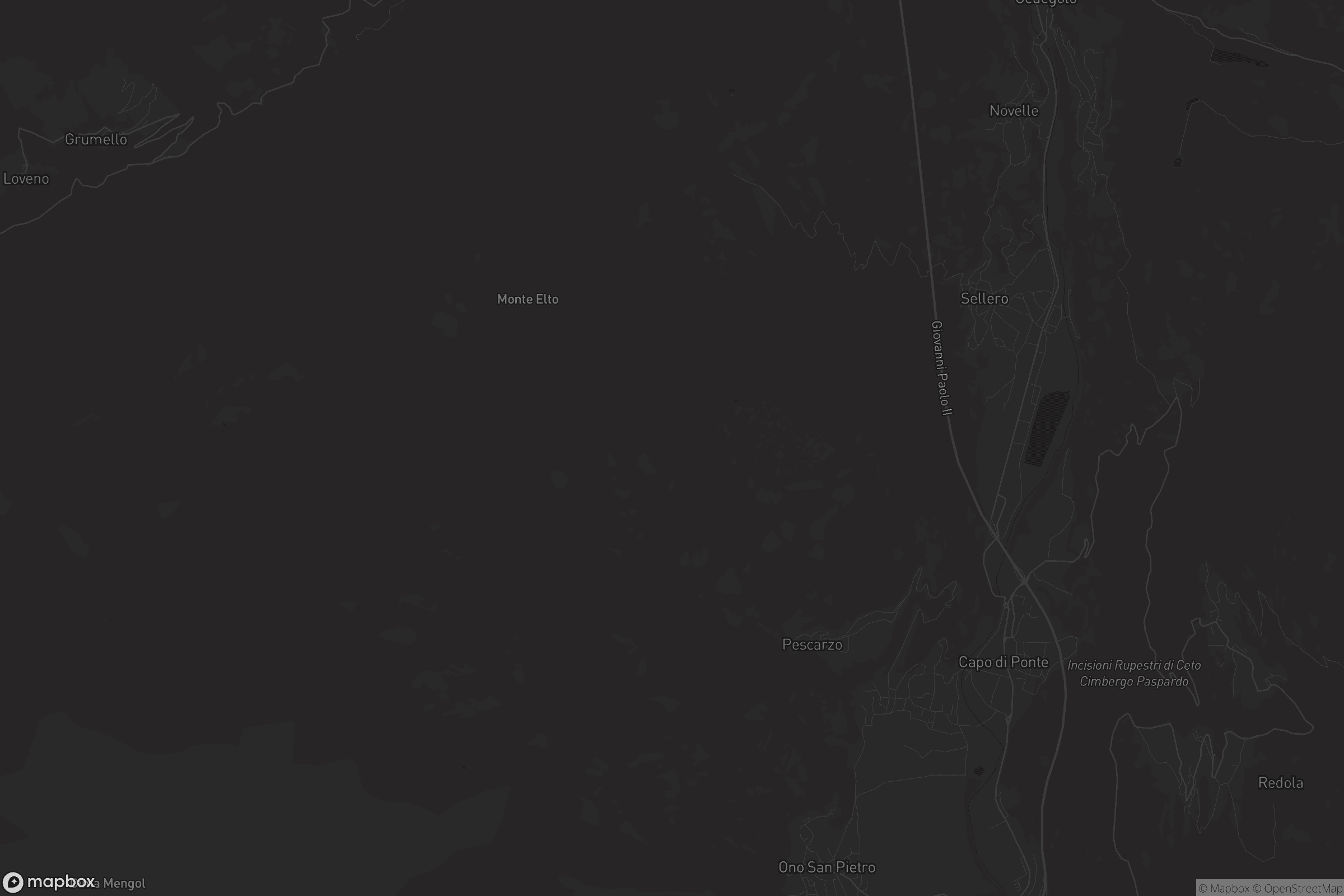 Mappa di Capo di Ponte