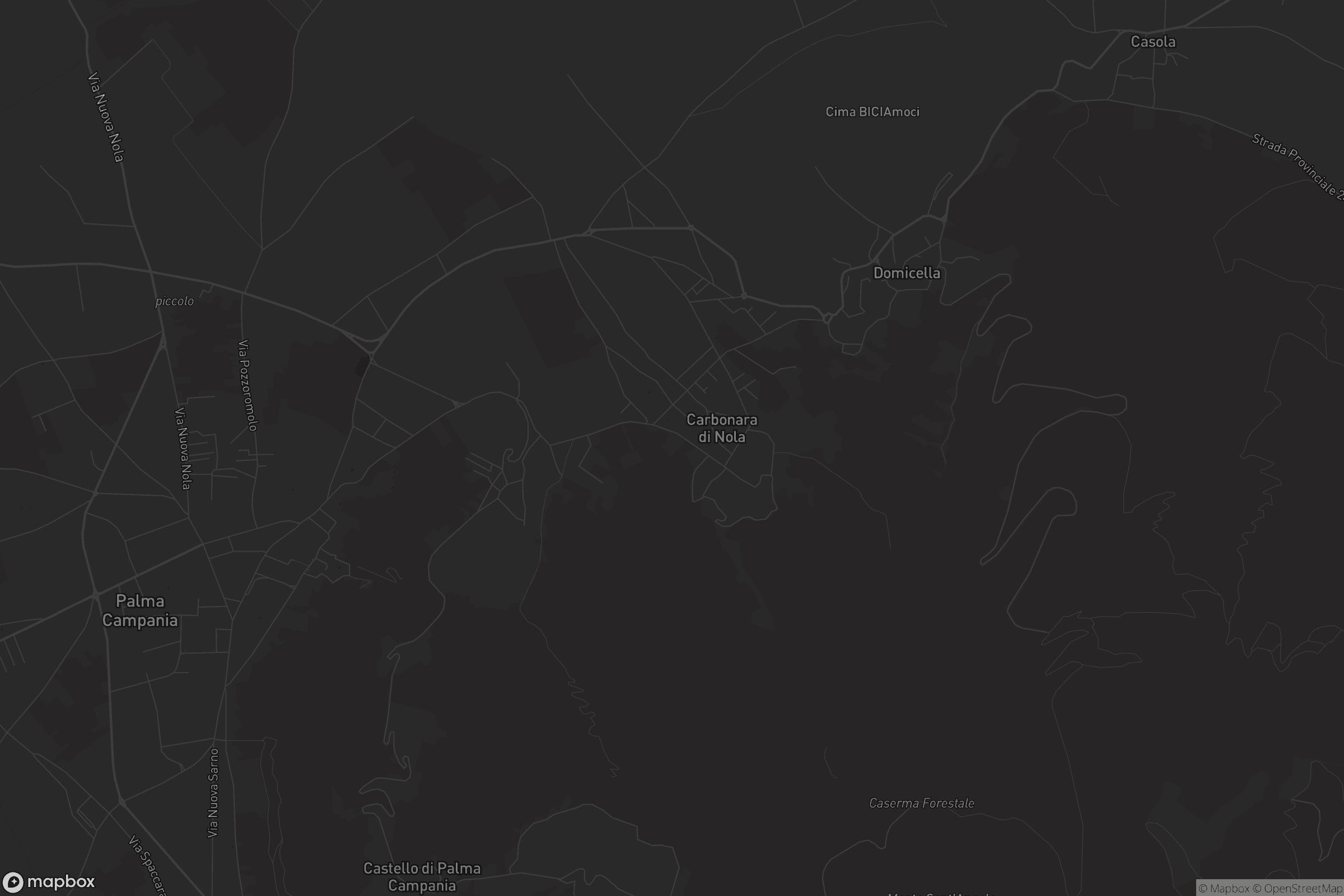 Mappa di Carbonara di Nola