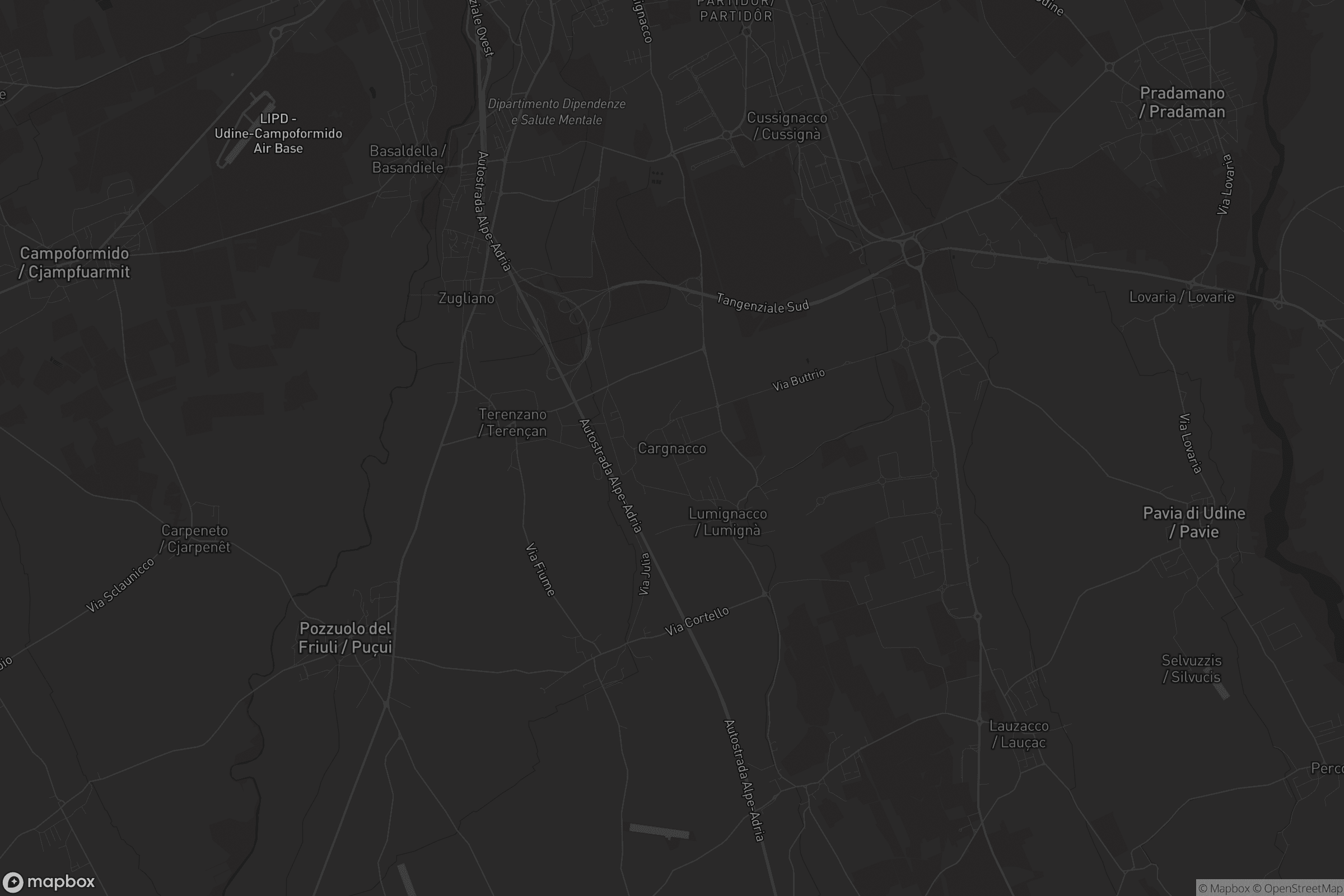 Mappa di Cargnacco / Cjargnà